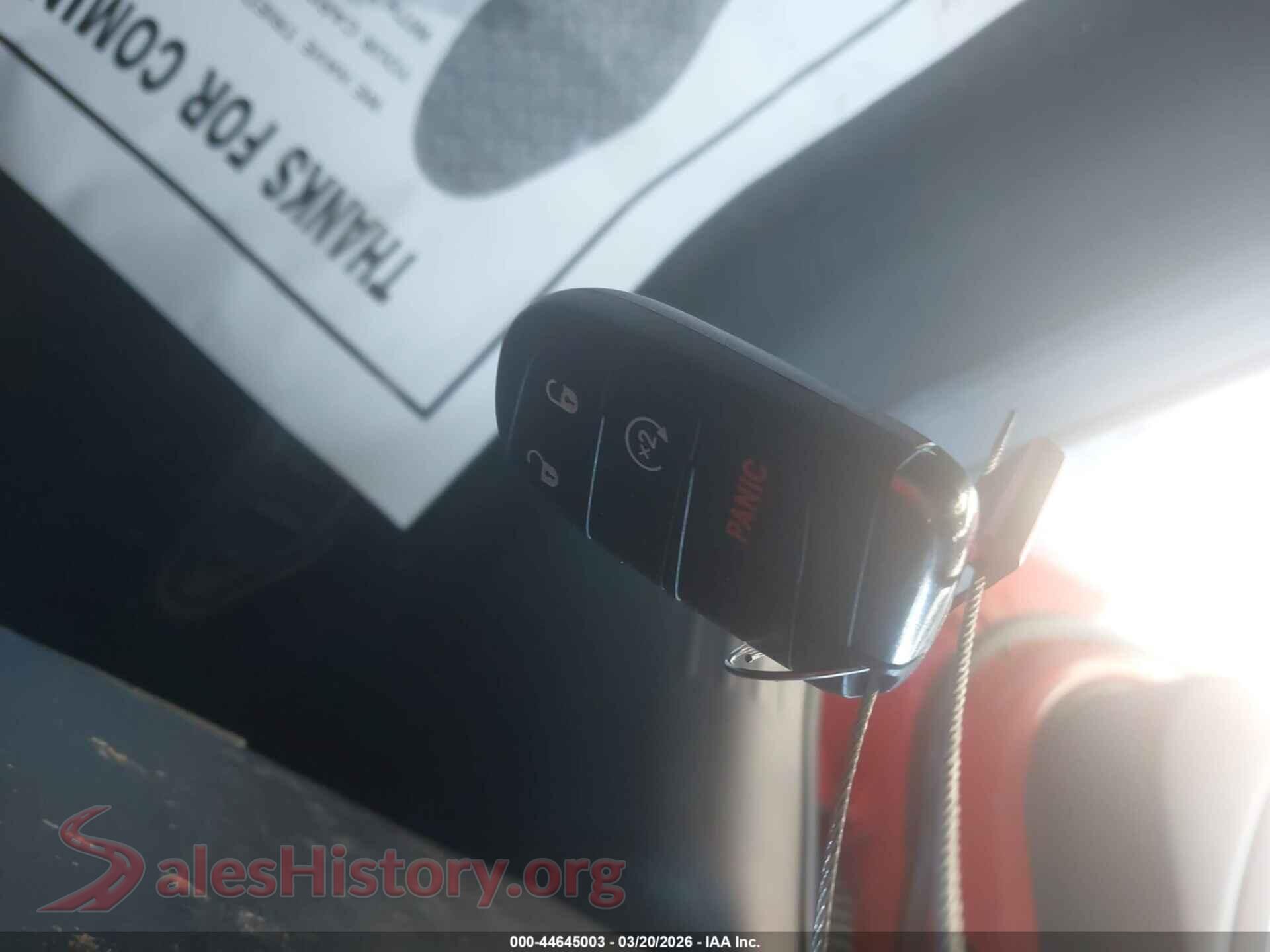 2020 JEEP RENEGADE VIN ZACNJABB5LPK94725, odometer mileage