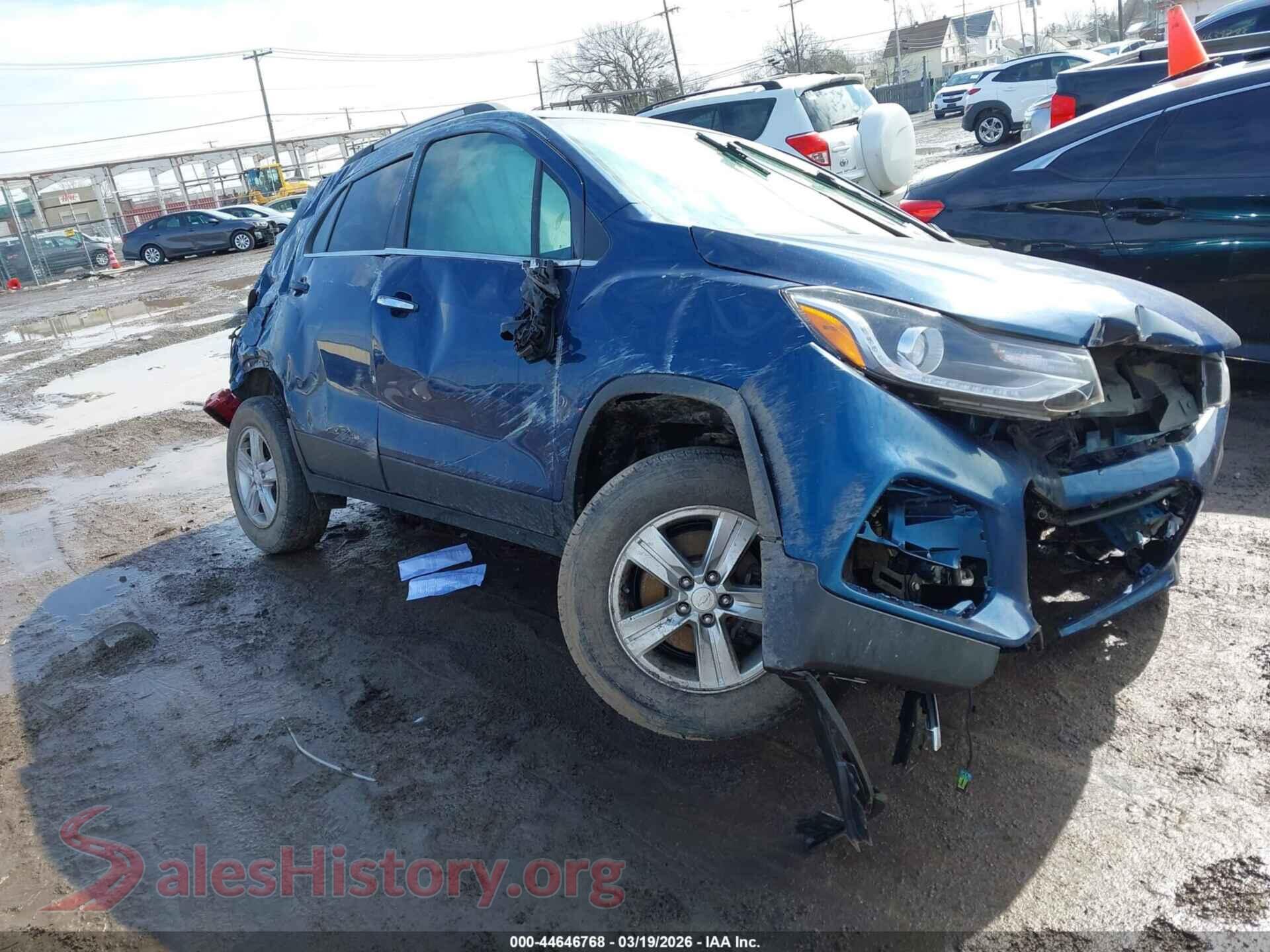 3GNCJPSBXLL307949 2020 CHEVROLET TRAX