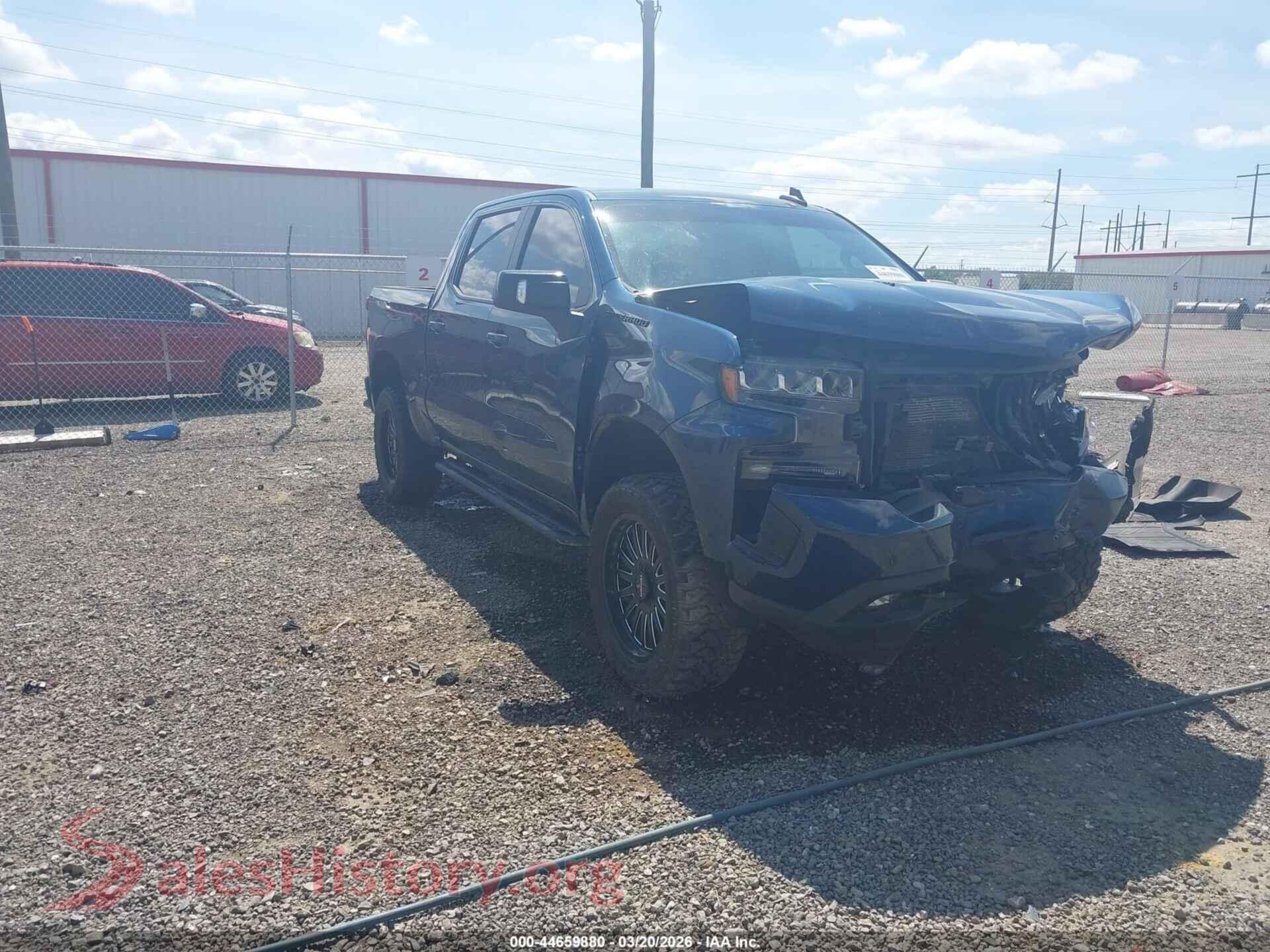 3GCUYEEL8MG319089 2021 CHEVROLET SILVERADO 1500