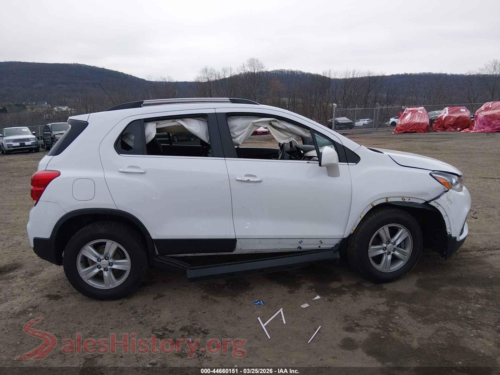 2020 CHEVROLET TRAX VIN KL7CJLSB8LB027771, auction photo 13