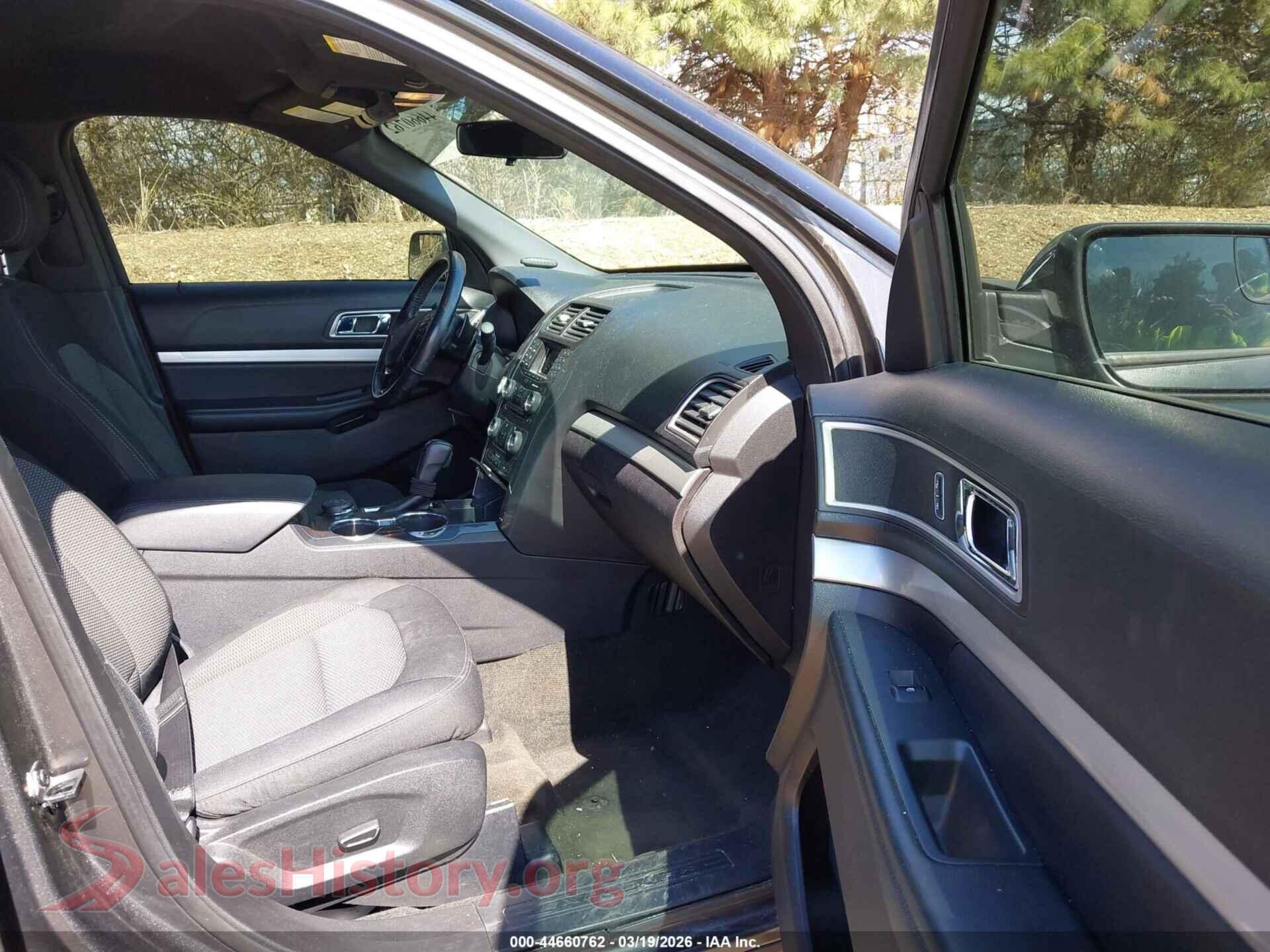 2017 FORD EXPLORER VIN 1FM5K8D87HGD38329, rear view