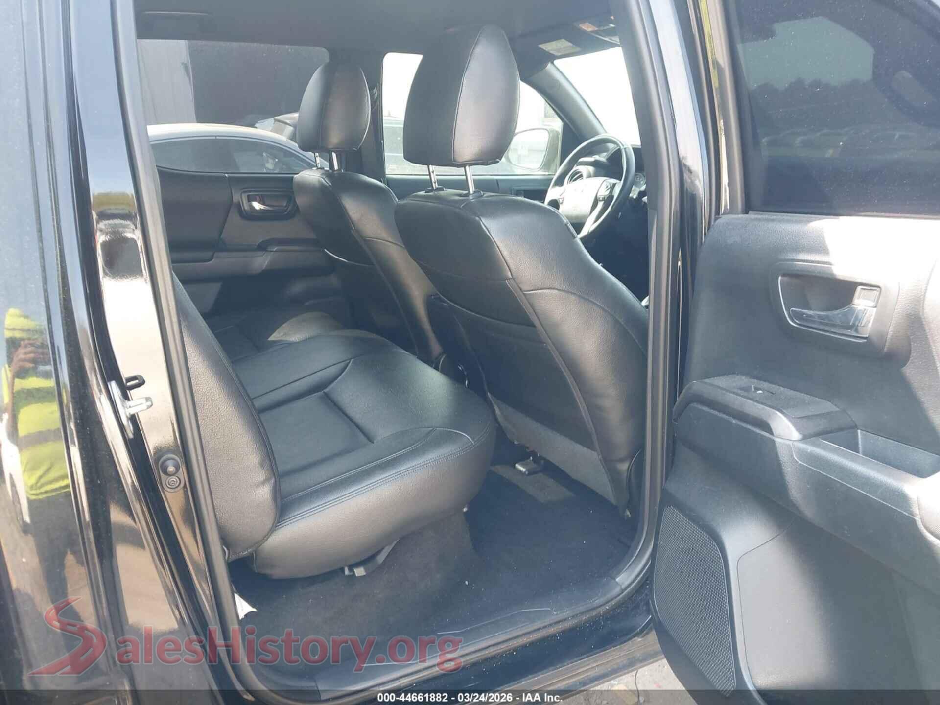 2017 TOYOTA TACOMA VIN 5TFBZ5DN2HX002370, front passenger side