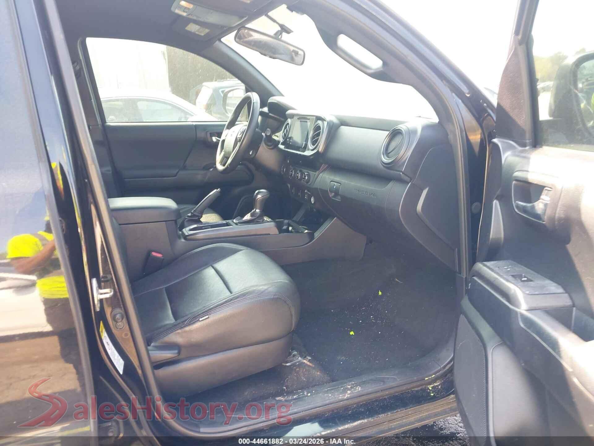 2017 TOYOTA TACOMA VIN 5TFBZ5DN2HX002370, rear view
