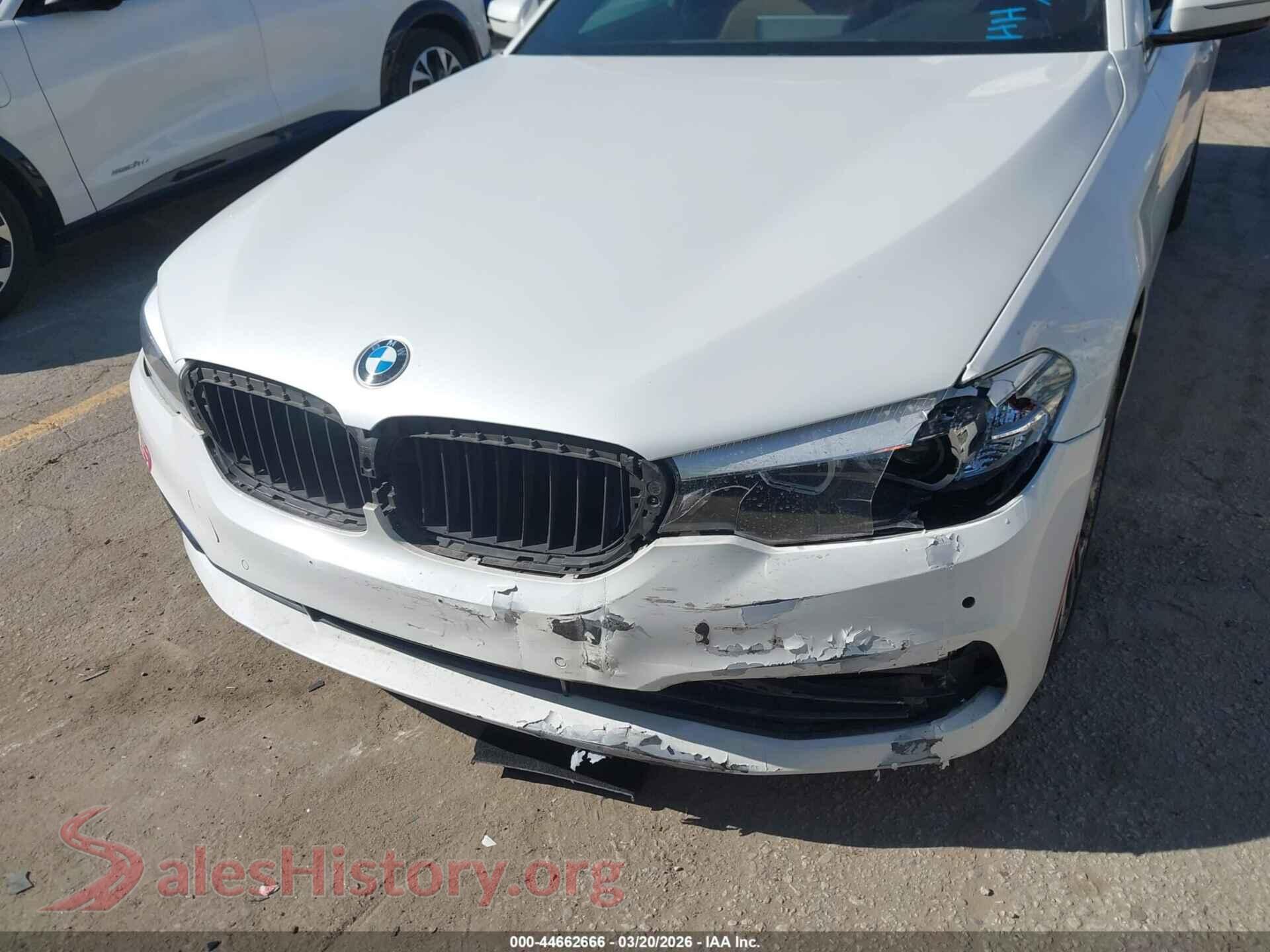 2018 BMW 530E VIN WBAJA9C5XJB252080, rear passenger side