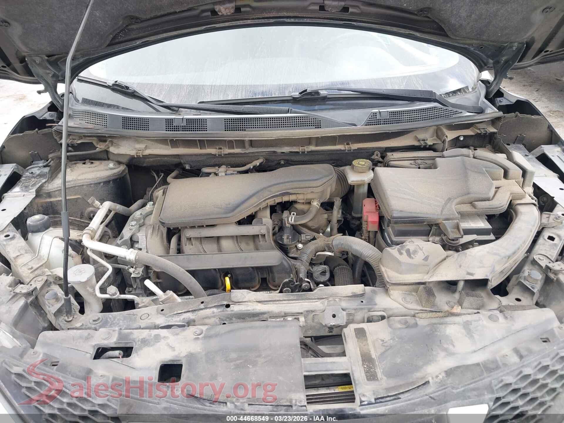 2018 NISSAN ROGUE SPORT VIN JN1BJ1CR3JW294422, interior dashboard