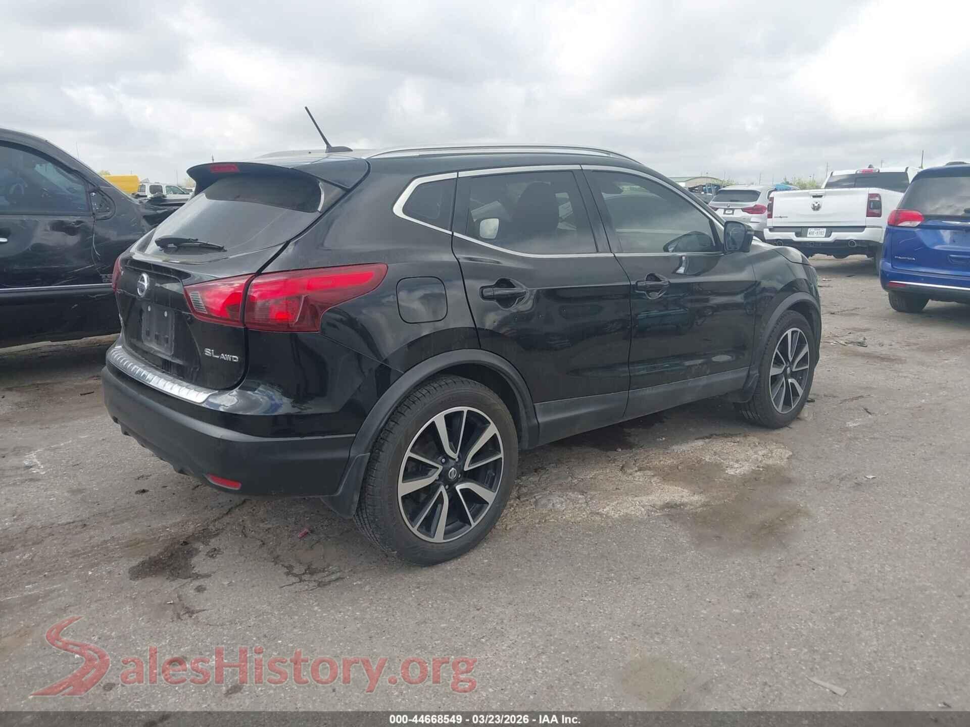 2018 NISSAN ROGUE SPORT VIN JN1BJ1CR3JW294422, rear driver side
