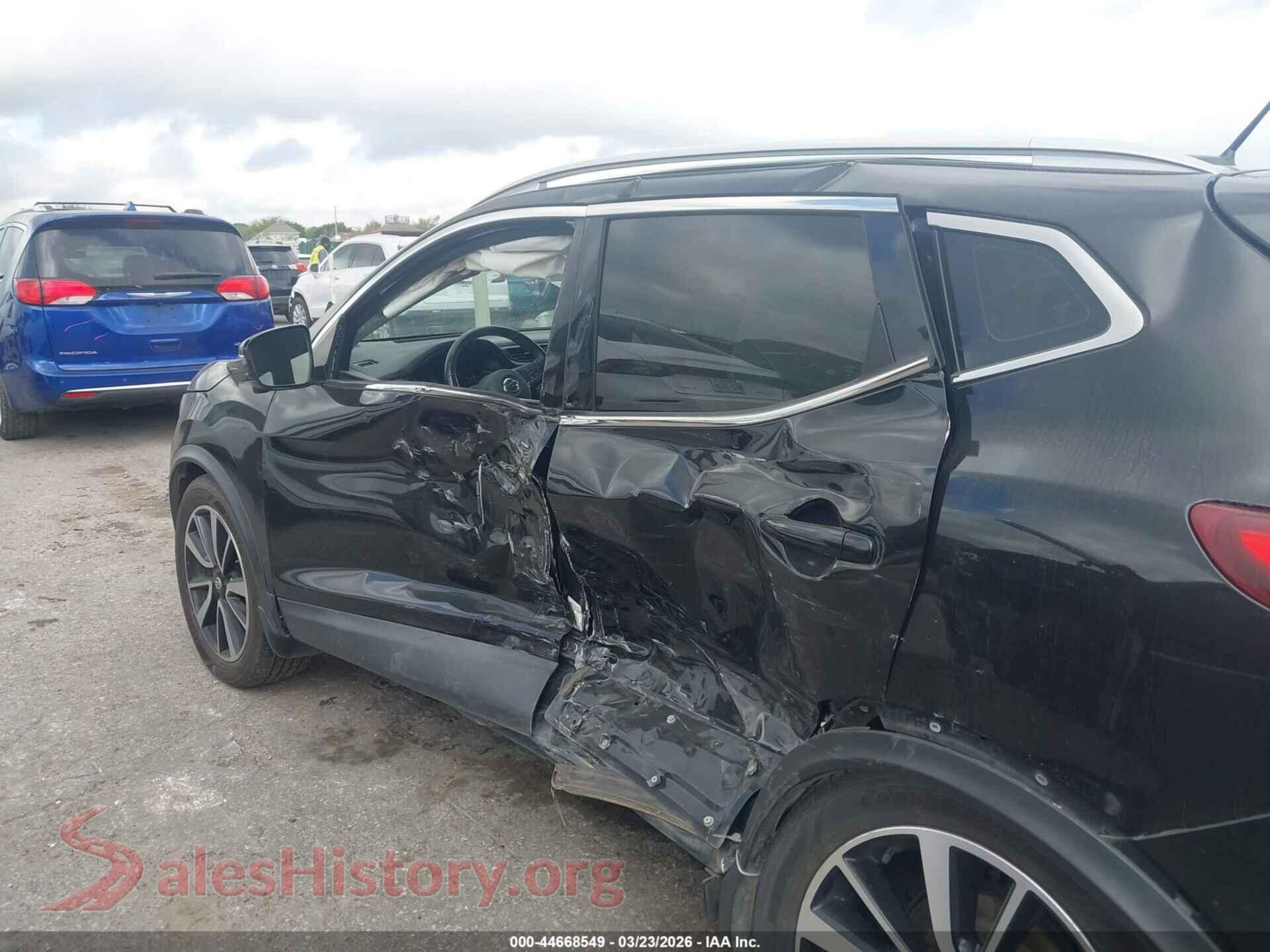 2018 NISSAN ROGUE SPORT VIN JN1BJ1CR3JW294422, rear passenger side