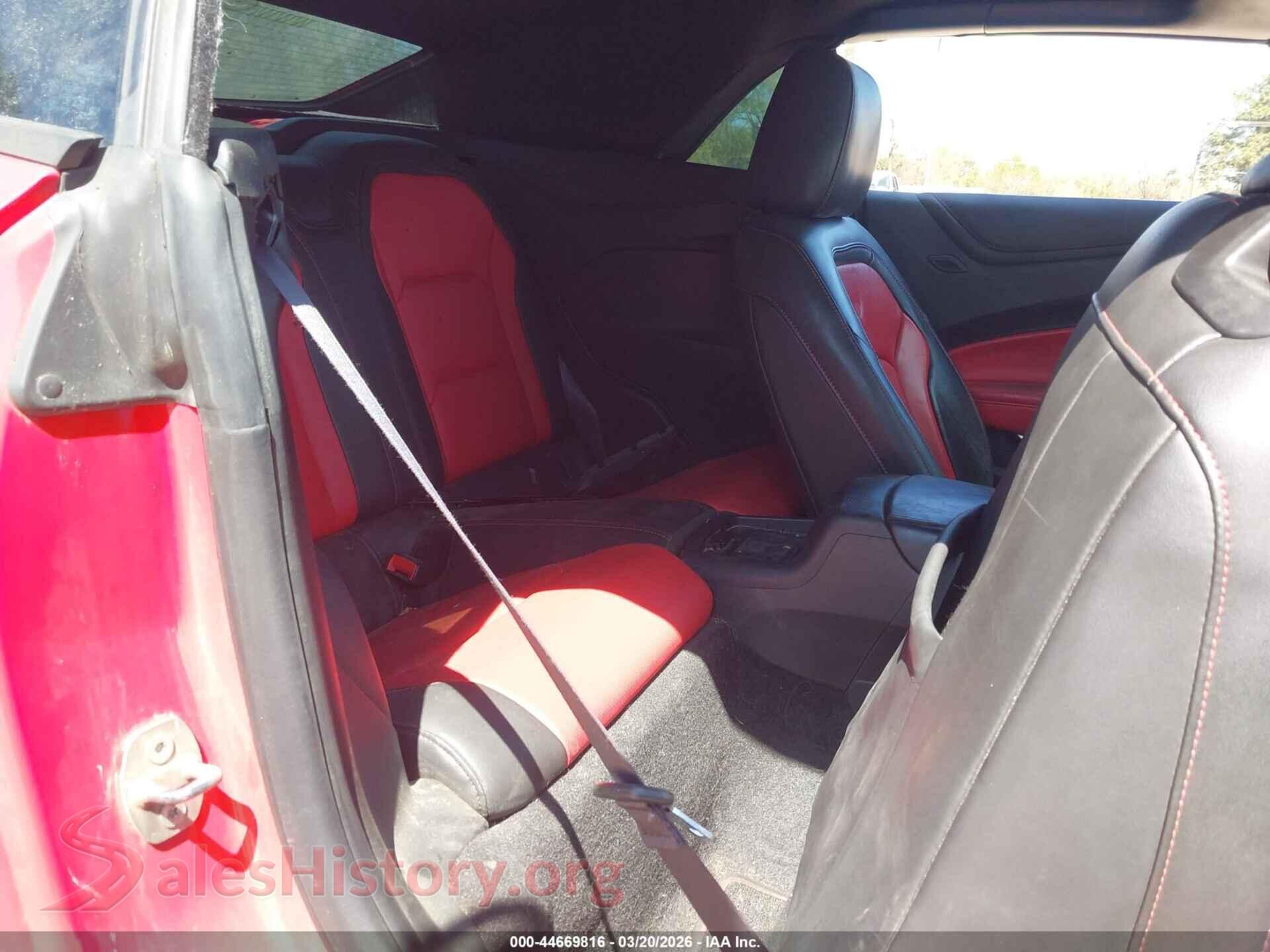 2017 CHEVROLET CAMARO VIN 1G1FH3D7XH0136099, front passenger side