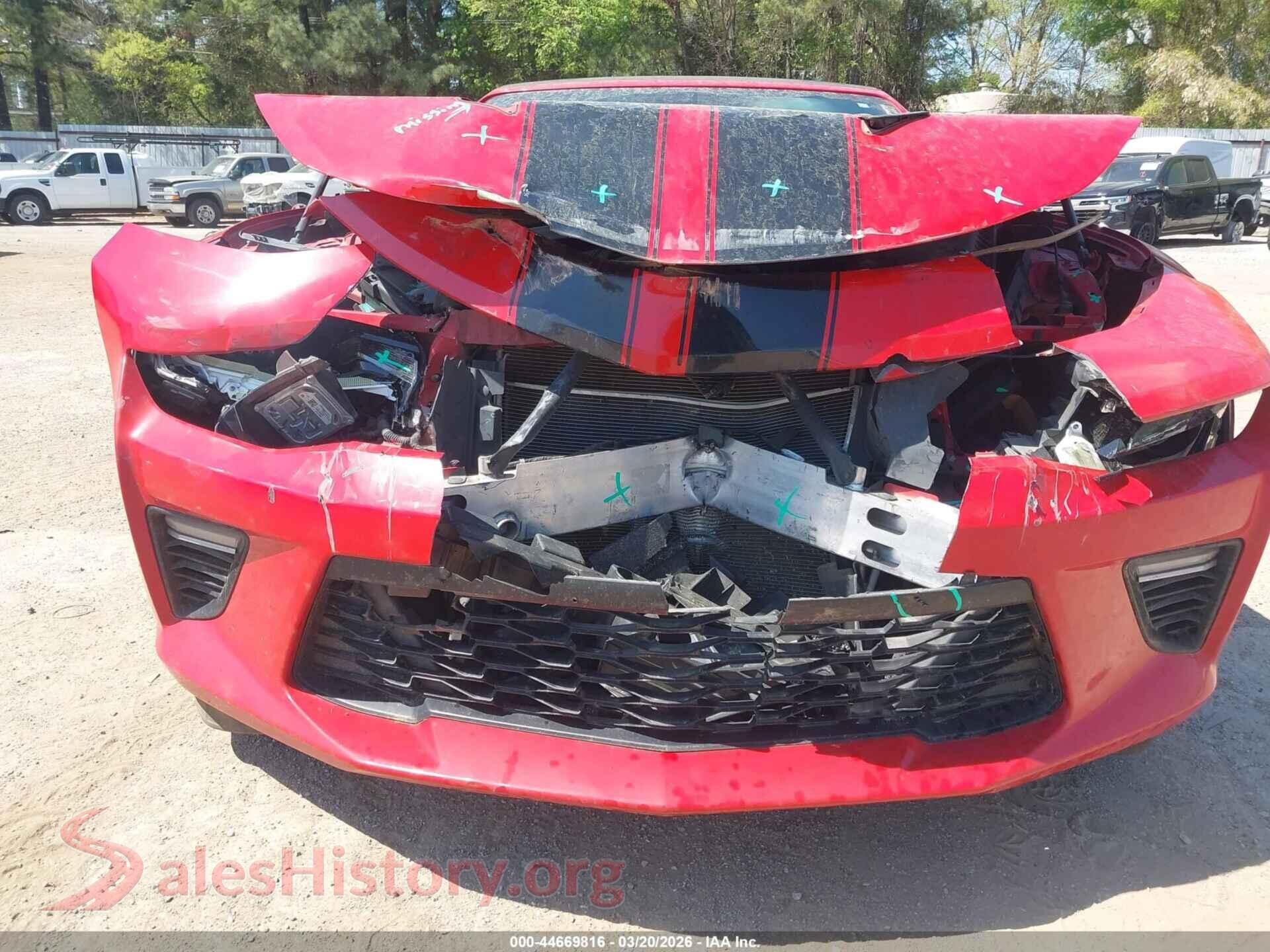 2017 CHEVROLET CAMARO VIN 1G1FH3D7XH0136099, rear passenger side
