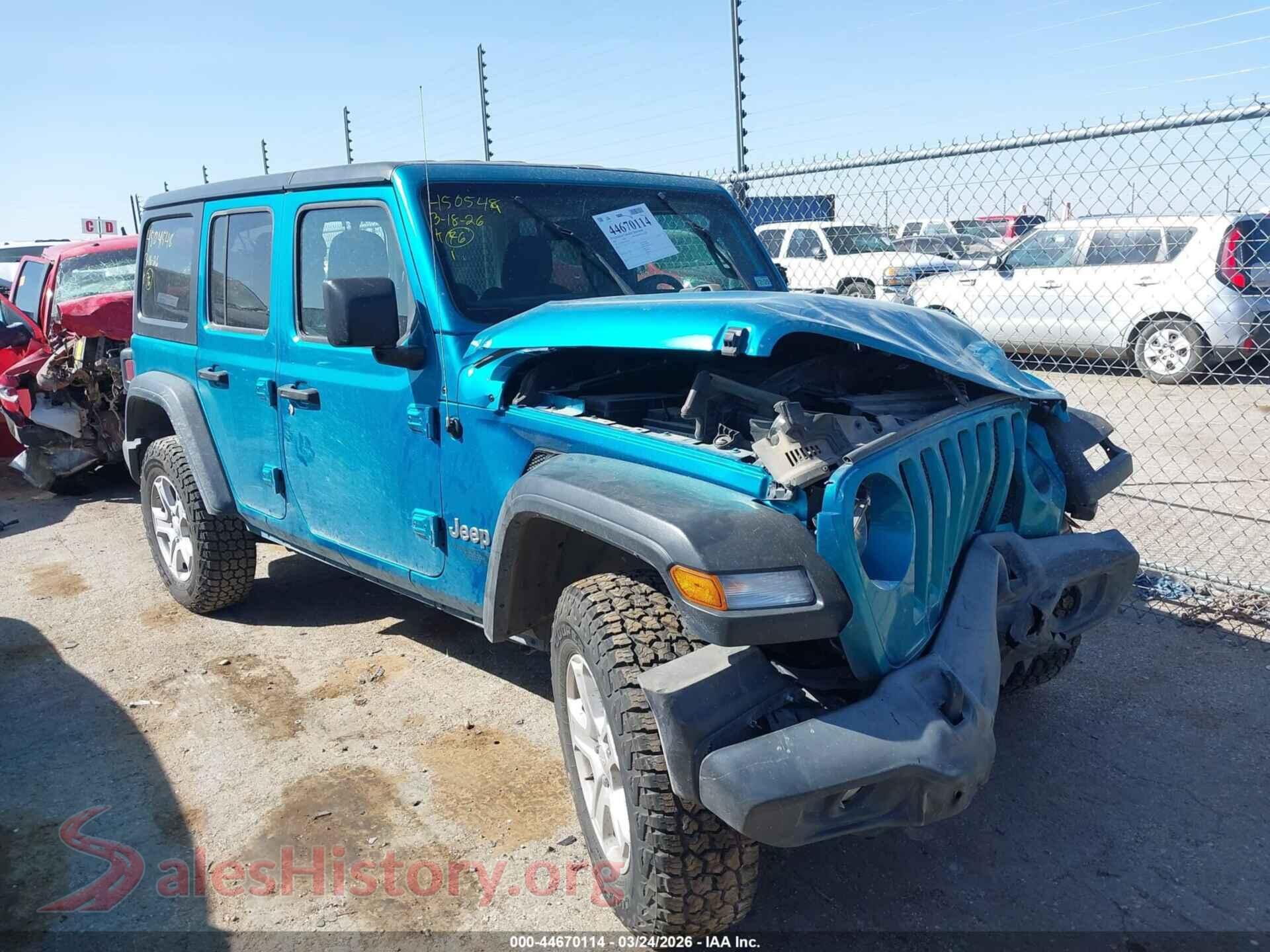 1C4HJXDN7LW155113 2020 JEEP WRANGLER UNLIMITED