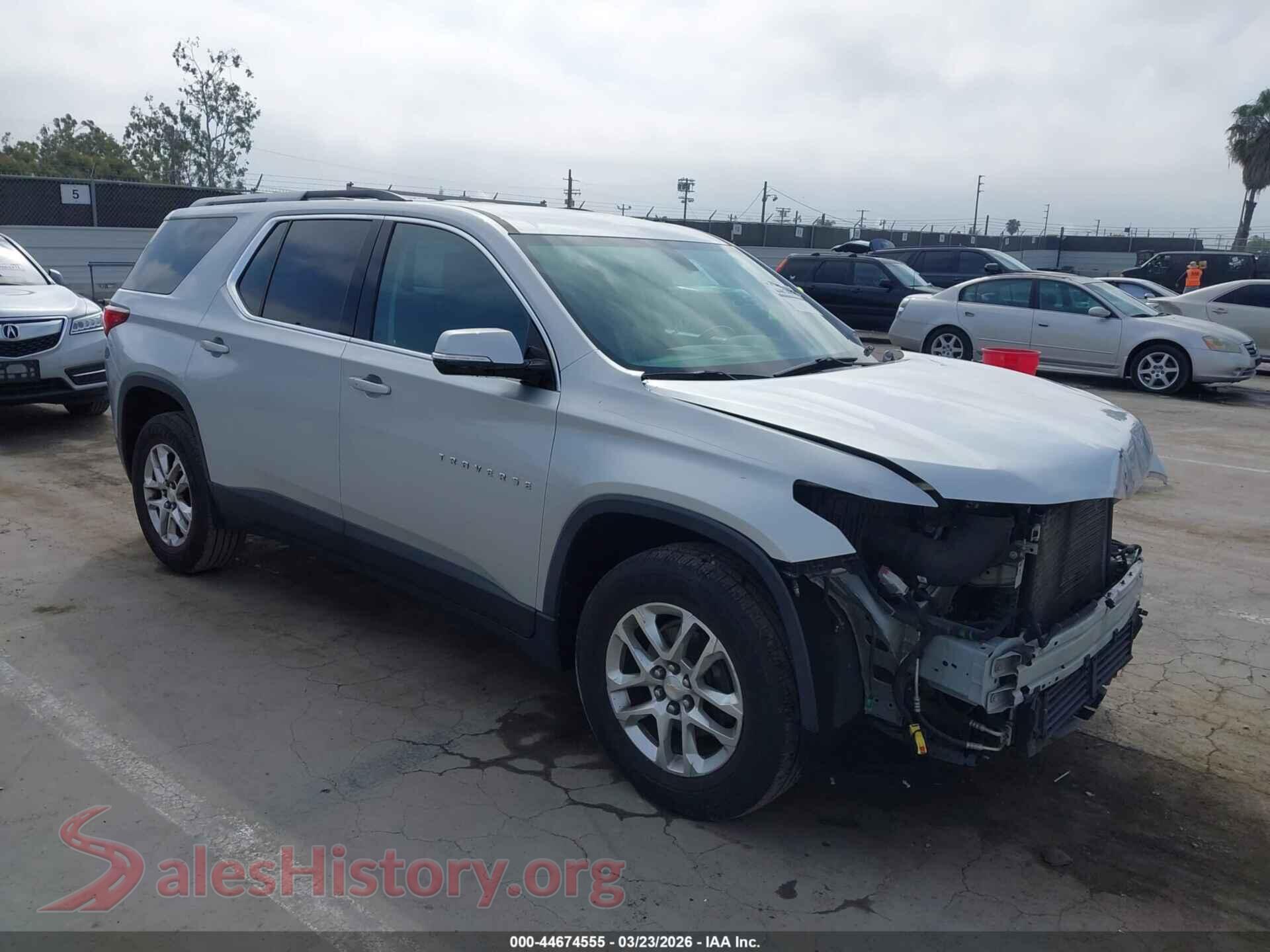 2018 CHEVROLET TRAVERSE VIN 1GNERGKW6JJ173840, auction photo