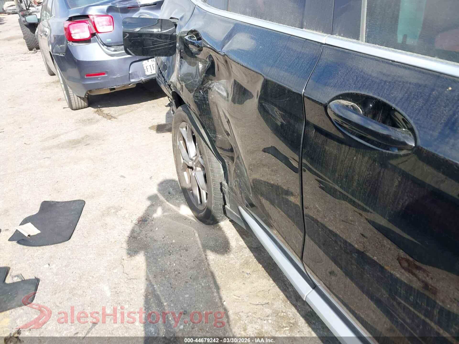 2024 BMW X3 VIN 5UX43DP00R9X38779, rear passenger side