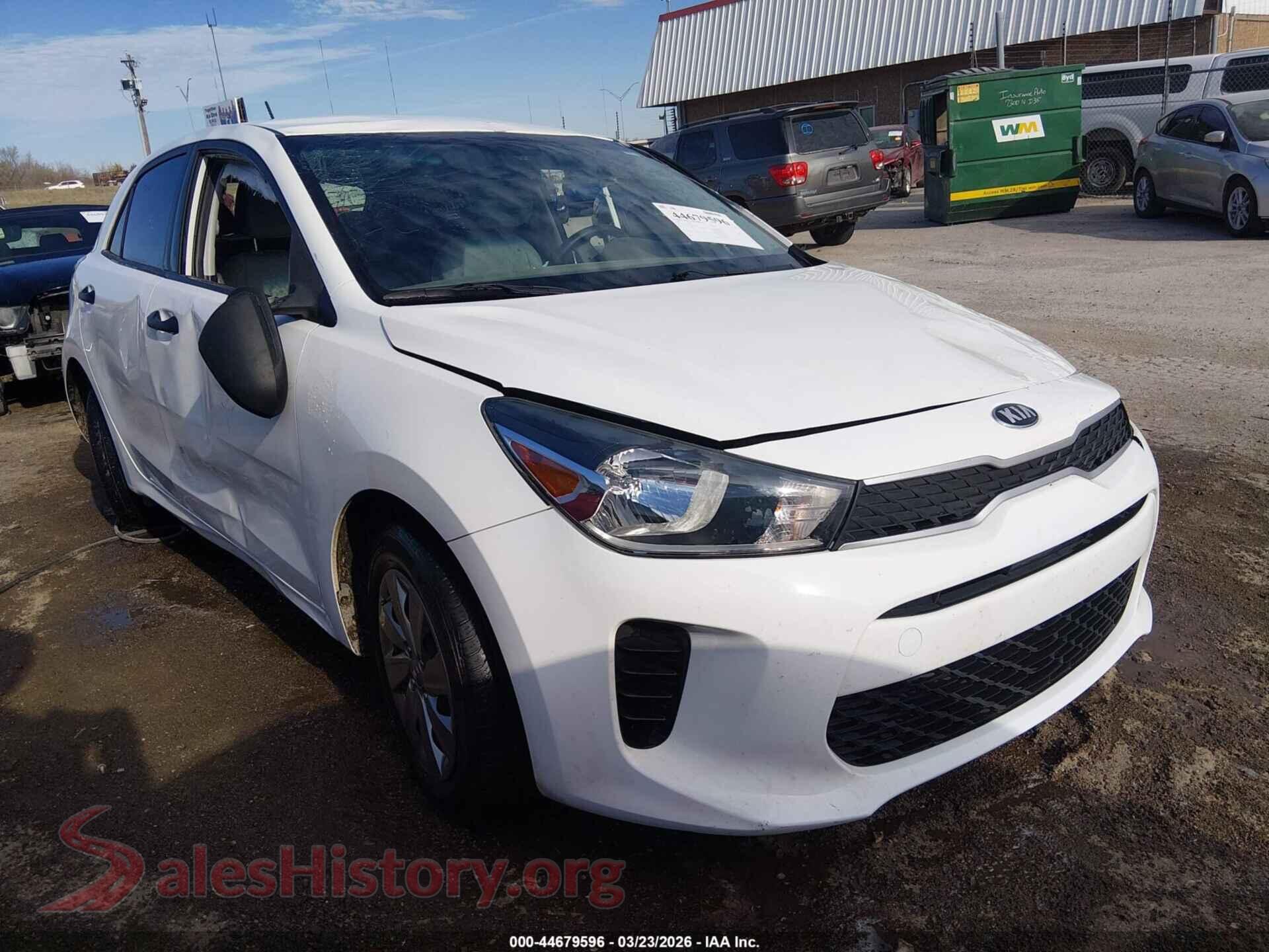 2018 KIA RIO VIN 3KPA25AB5JE092064, auction photo