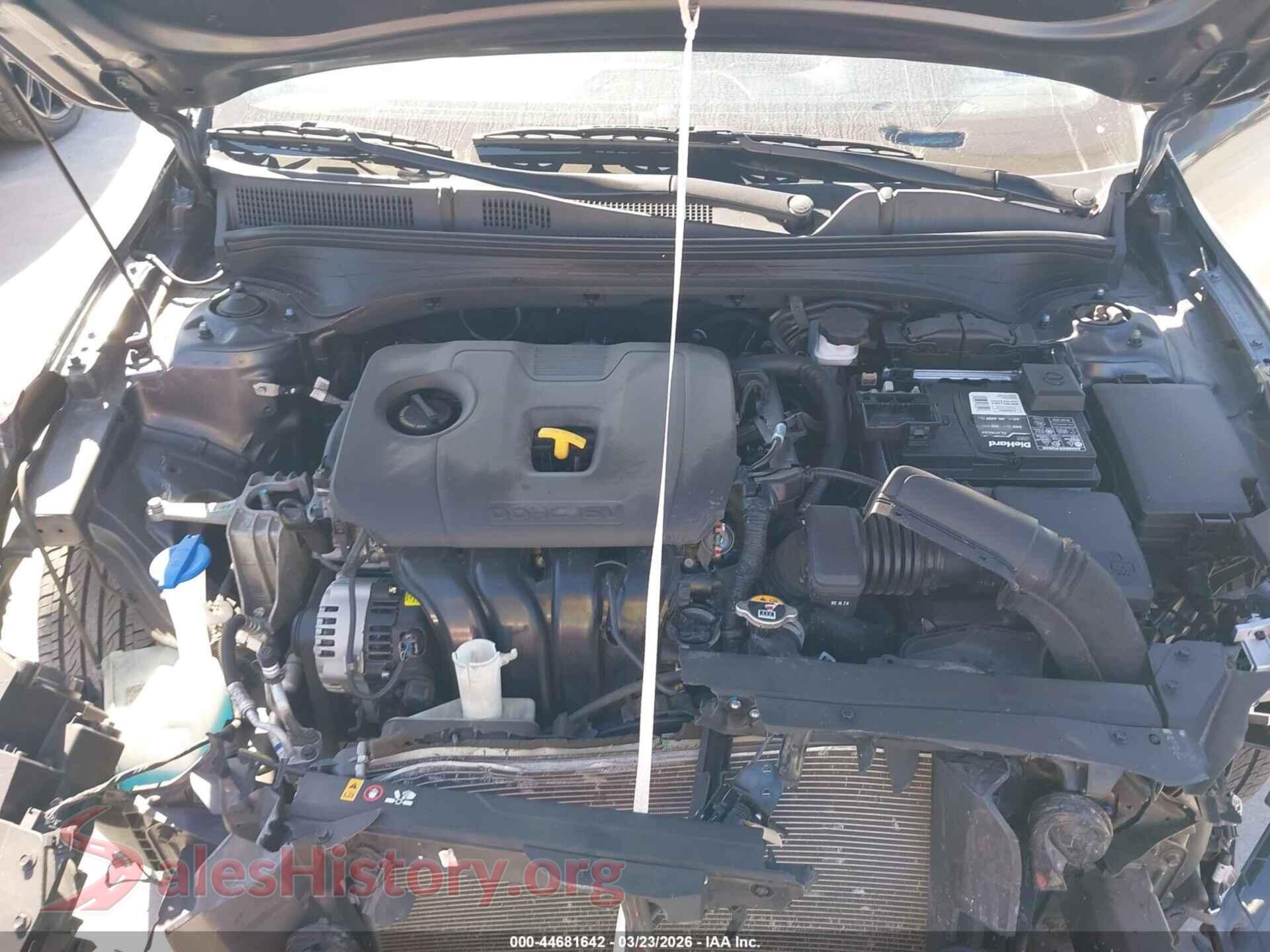 2023 KIA FORTE VIN 3KPF24AD2PE621478, interior dashboard