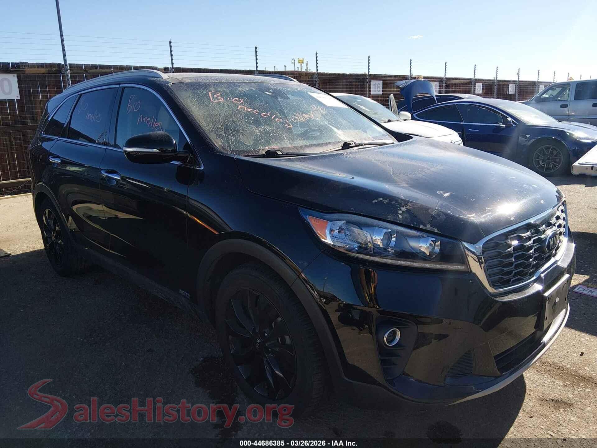 5XYPHDA53LG703471 2020 KIA SORENTO
