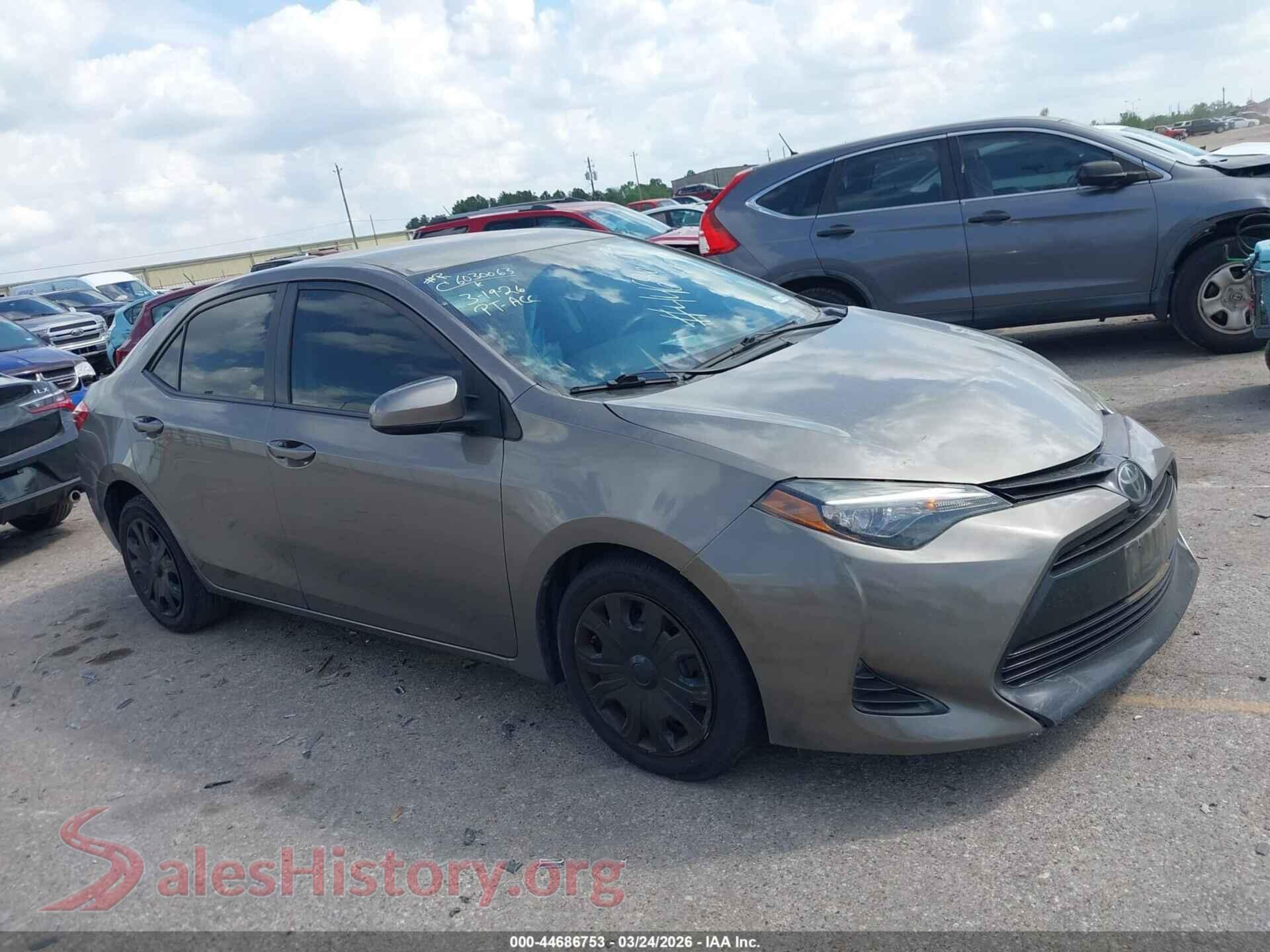 2019 TOYOTA COROLLA VIN 2T1BURHE4KC162871, auction photo 13
