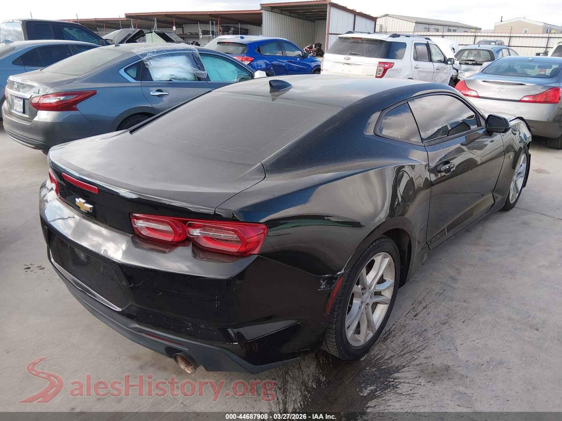 2021 CHEVROLET CAMARO VIN 1G1FB1RX2M0124831, rear driver side