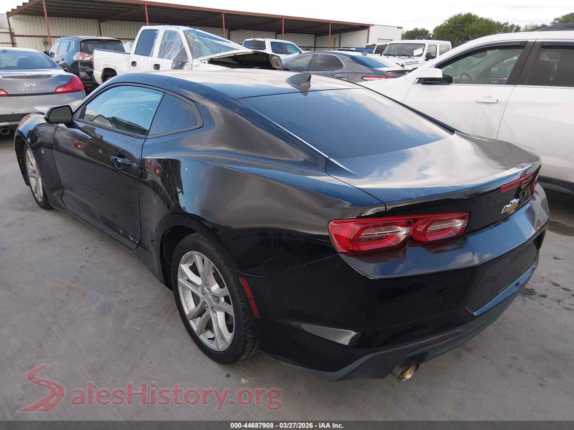 2021 CHEVROLET CAMARO VIN 1G1FB1RX2M0124831, driver side view