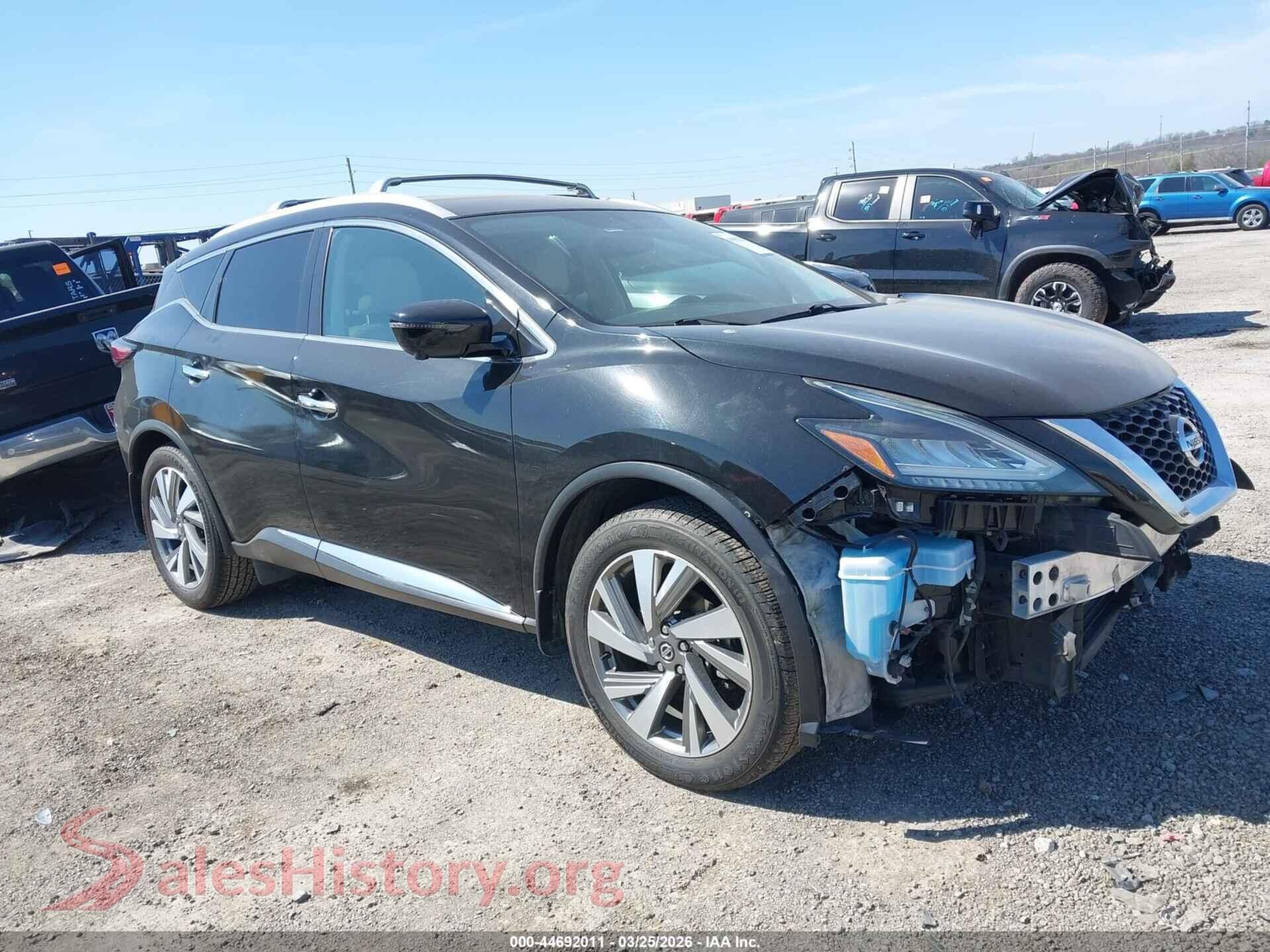 5N1AZ2MJ0KN140043 2019 NISSAN MURANO