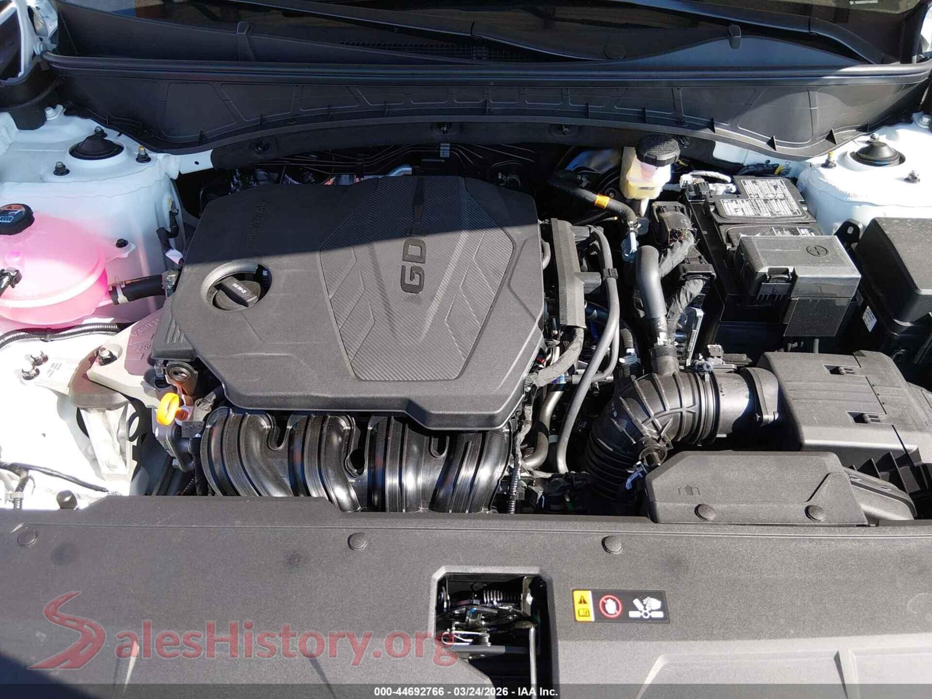2026 HYUNDAI TUCSON VIN 5NMJB3DE9TH678823, interior dashboard