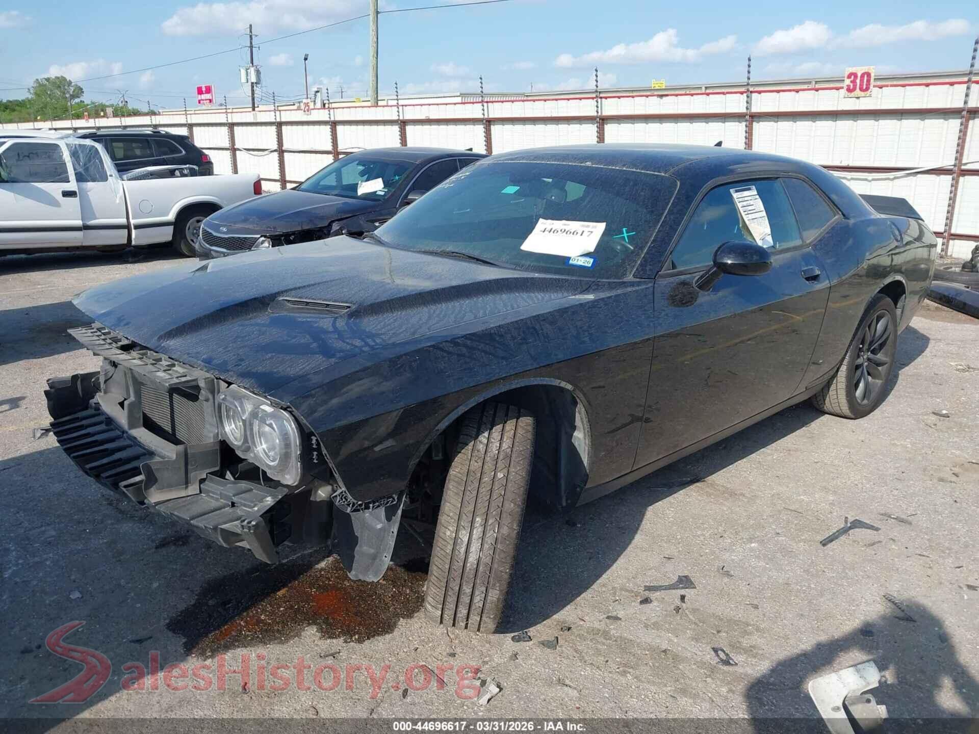 2017 DODGE CHALLENGER VIN 2C3CDZBT4HH513552, front view