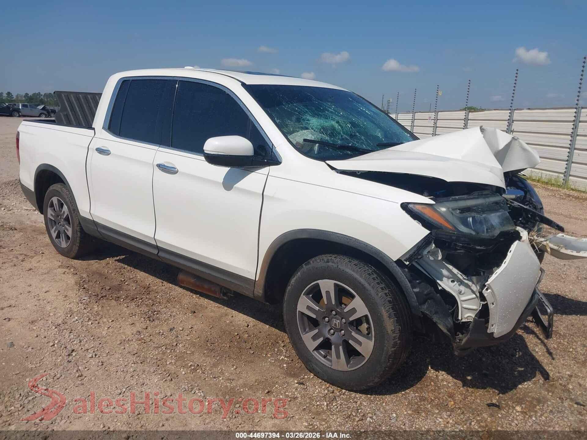 5FPYK3F71KB001270 2019 HONDA RIDGELINE