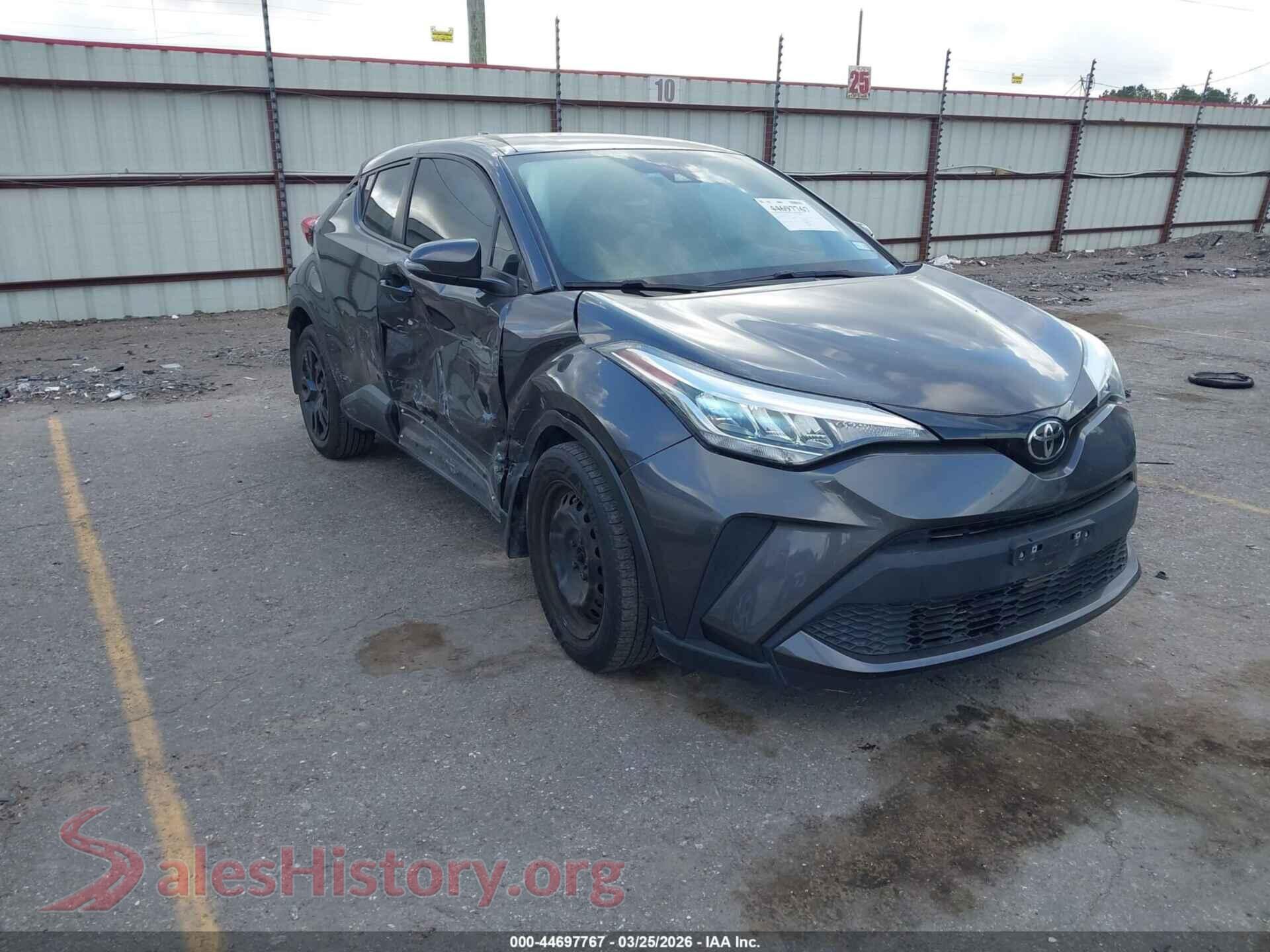 NMTKHMBX3MR135753 2021 TOYOTA C-HR