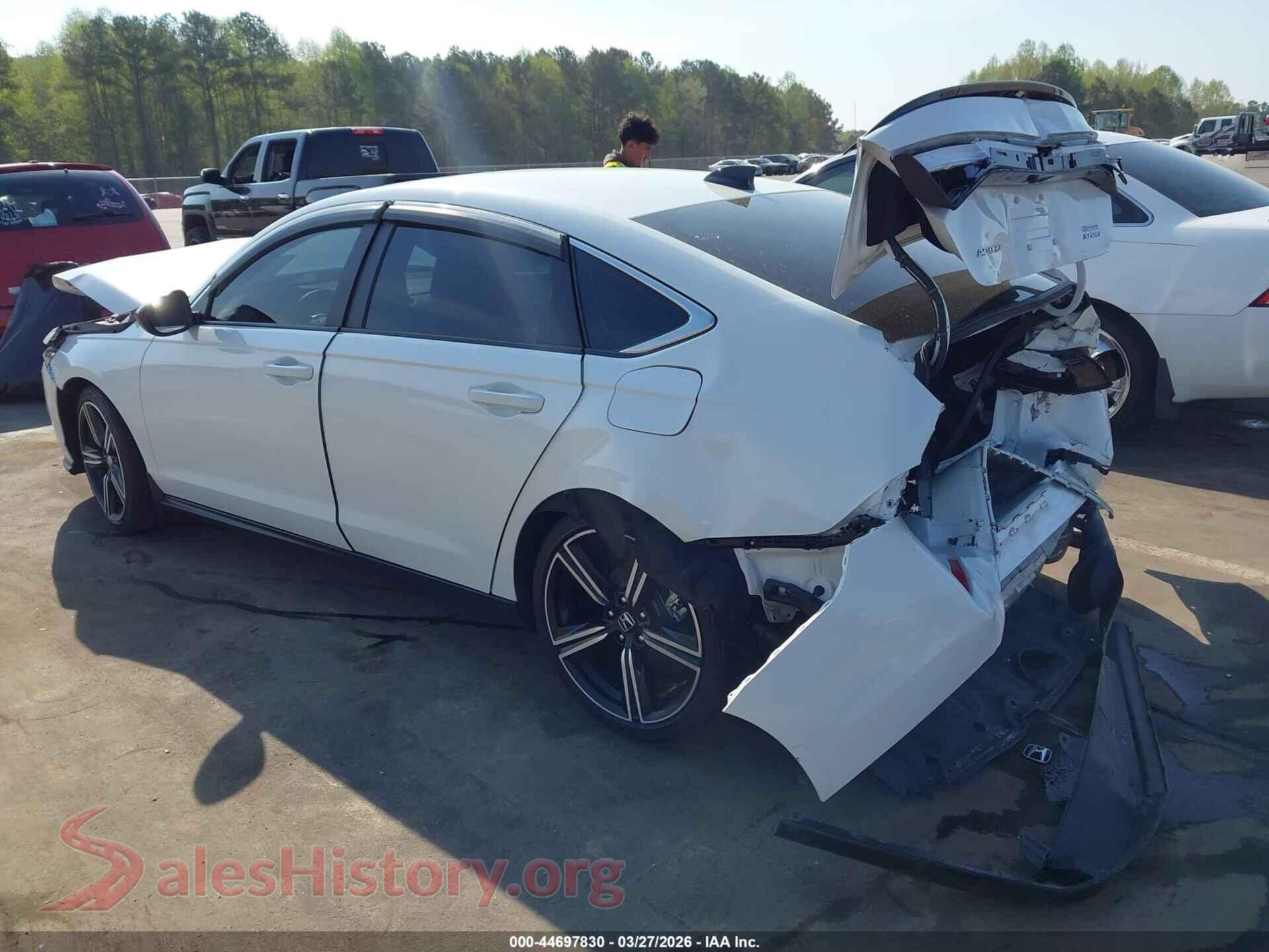 2024 HONDA ACCORD HYBRID VIN 1HGCY2F5XRA029101, driver side view