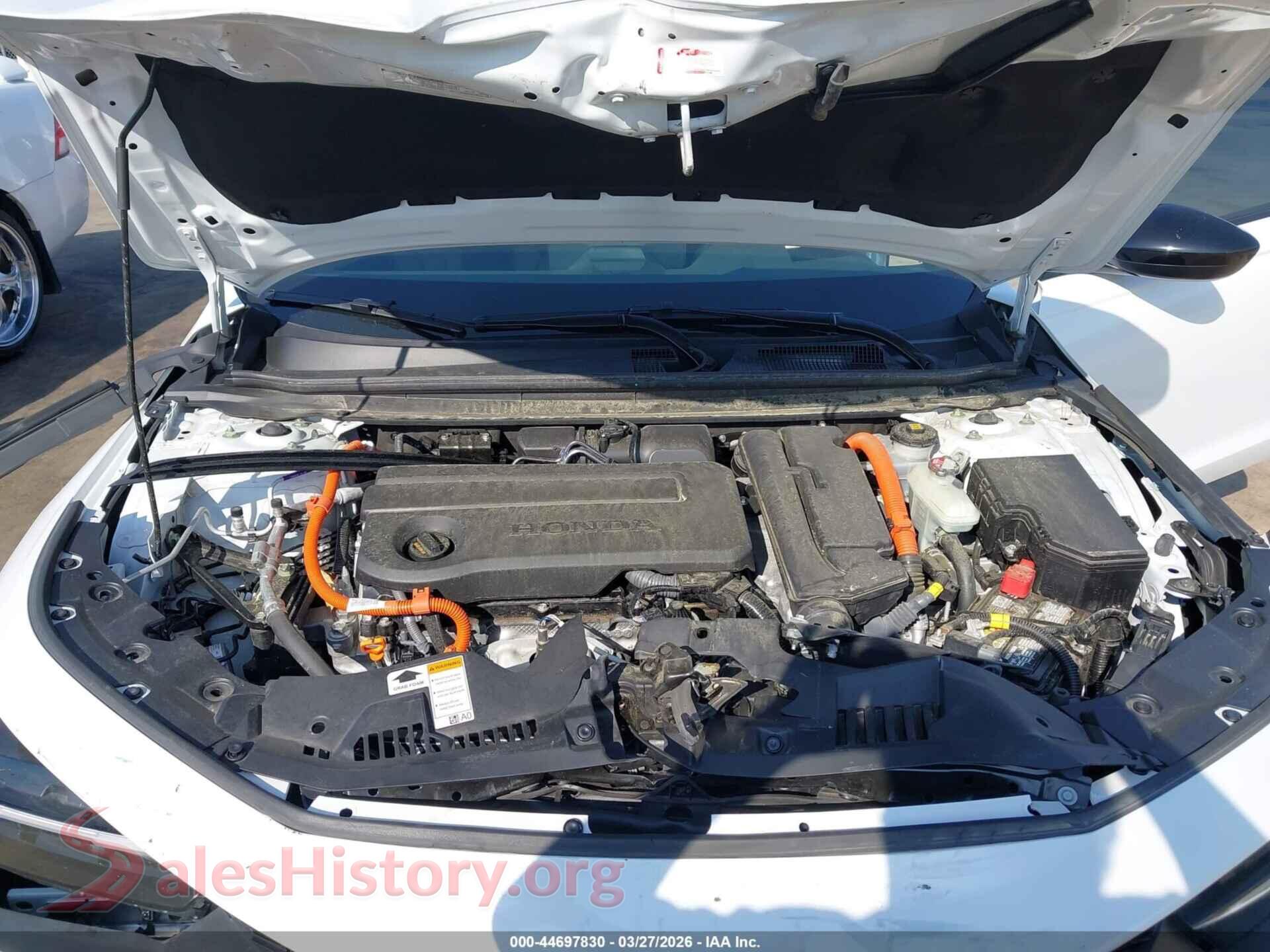 2024 HONDA ACCORD HYBRID VIN 1HGCY2F5XRA029101, interior dashboard