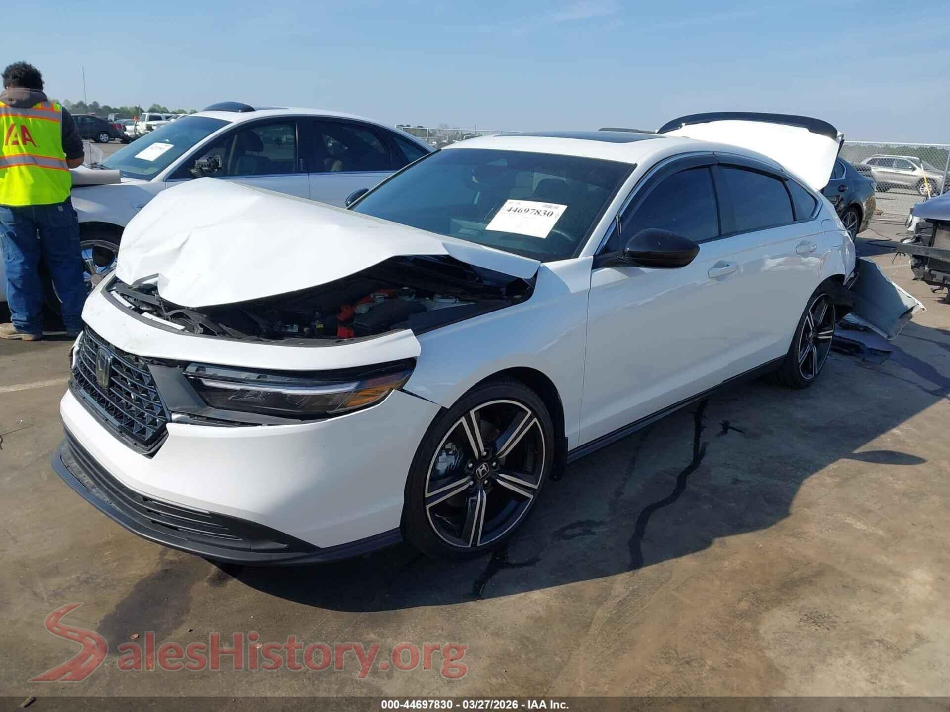 2024 HONDA ACCORD HYBRID VIN 1HGCY2F5XRA029101, front view