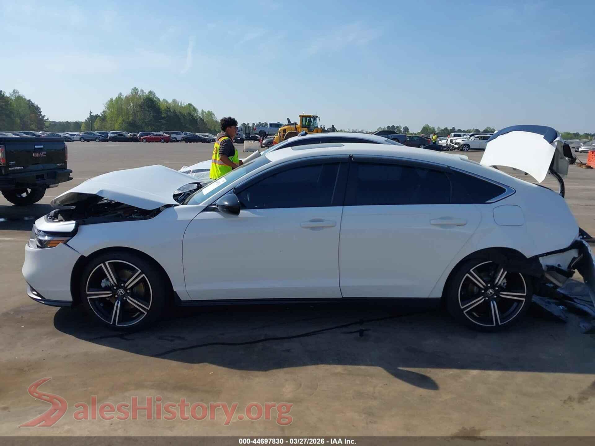 2024 HONDA ACCORD HYBRID VIN 1HGCY2F5XRA029101, auction photo 14