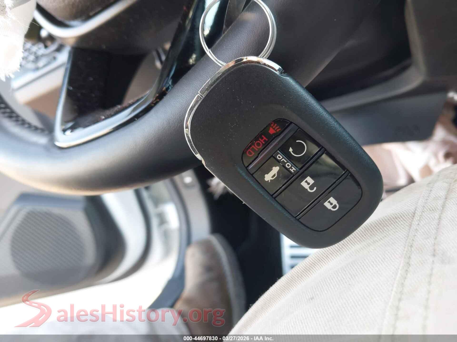 2024 HONDA ACCORD HYBRID VIN 1HGCY2F5XRA029101, odometer mileage