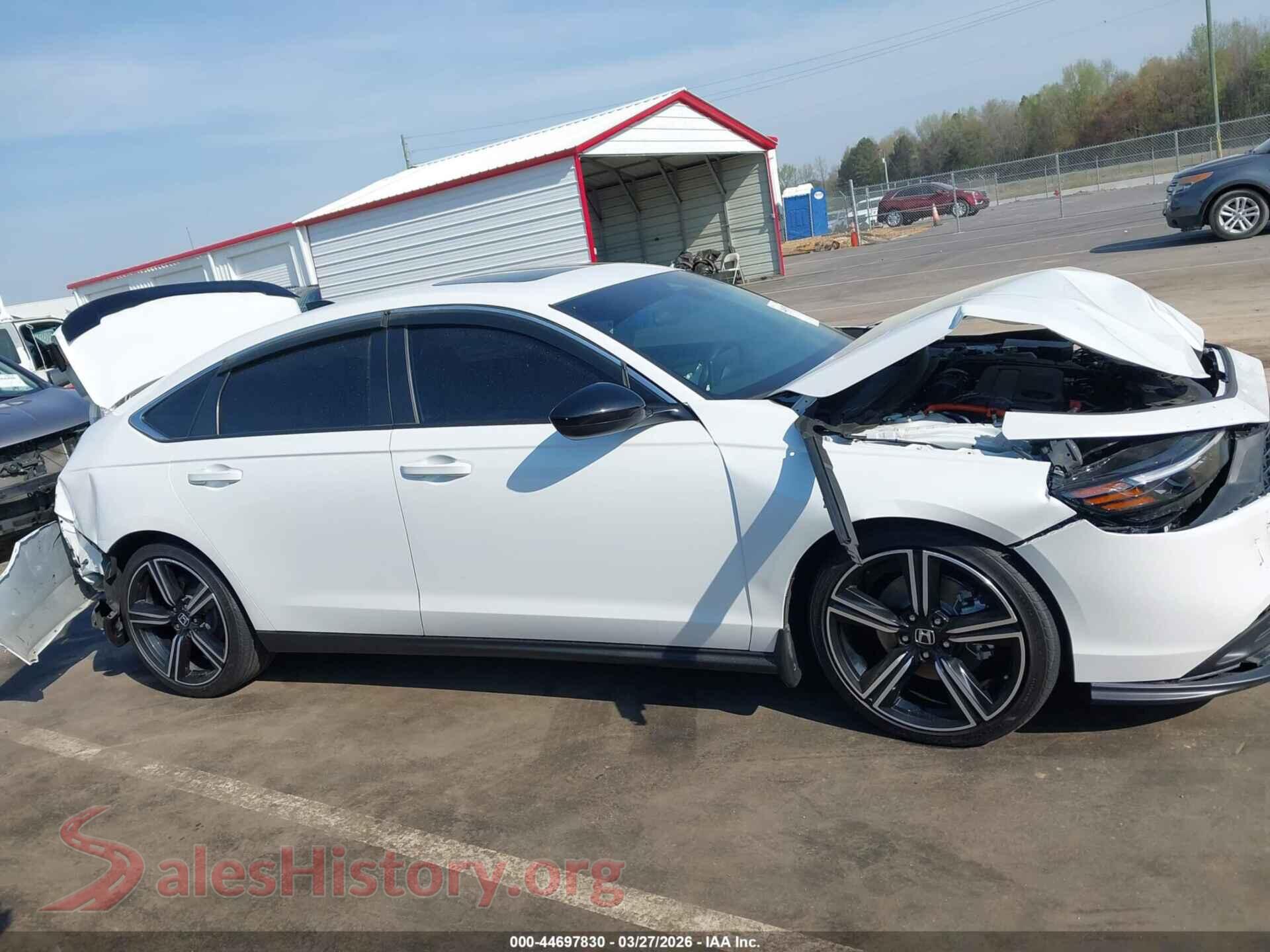 2024 HONDA ACCORD HYBRID VIN 1HGCY2F5XRA029101, auction photo 13