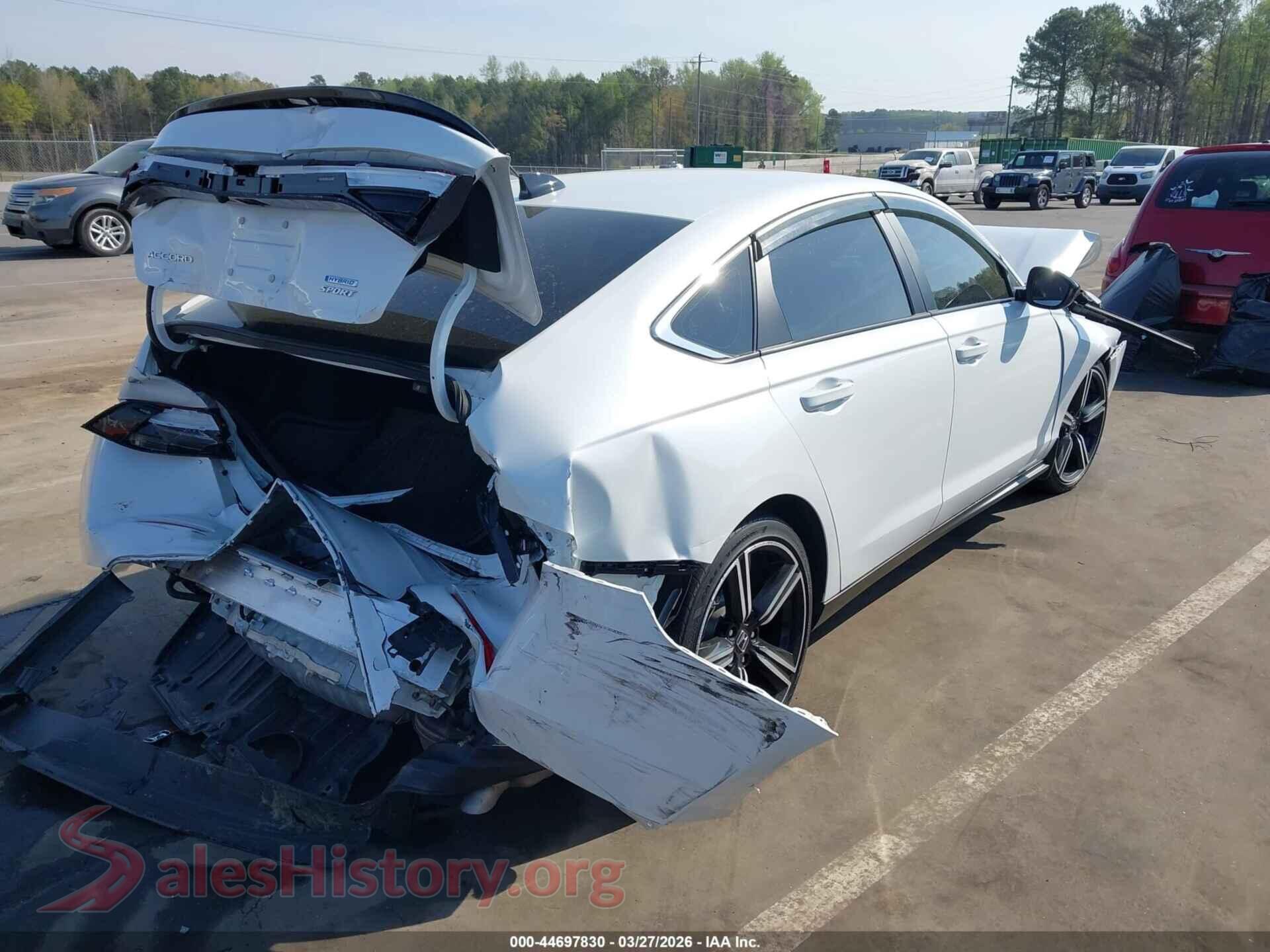 2024 HONDA ACCORD HYBRID VIN 1HGCY2F5XRA029101, rear driver side