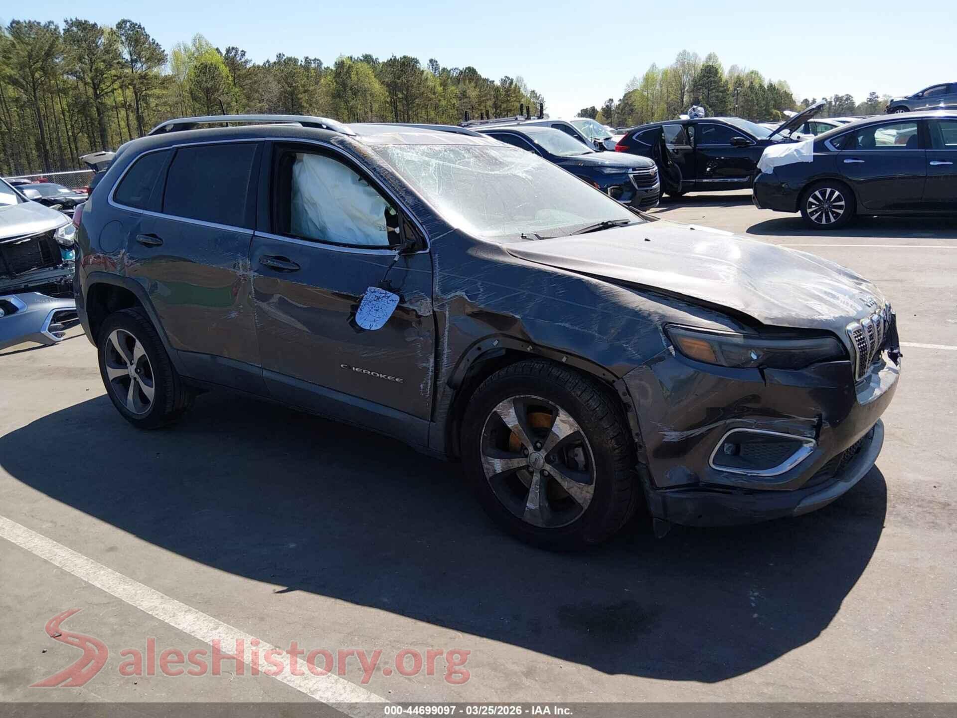 1C4PJLDB8KD185239 2019 JEEP CHEROKEE