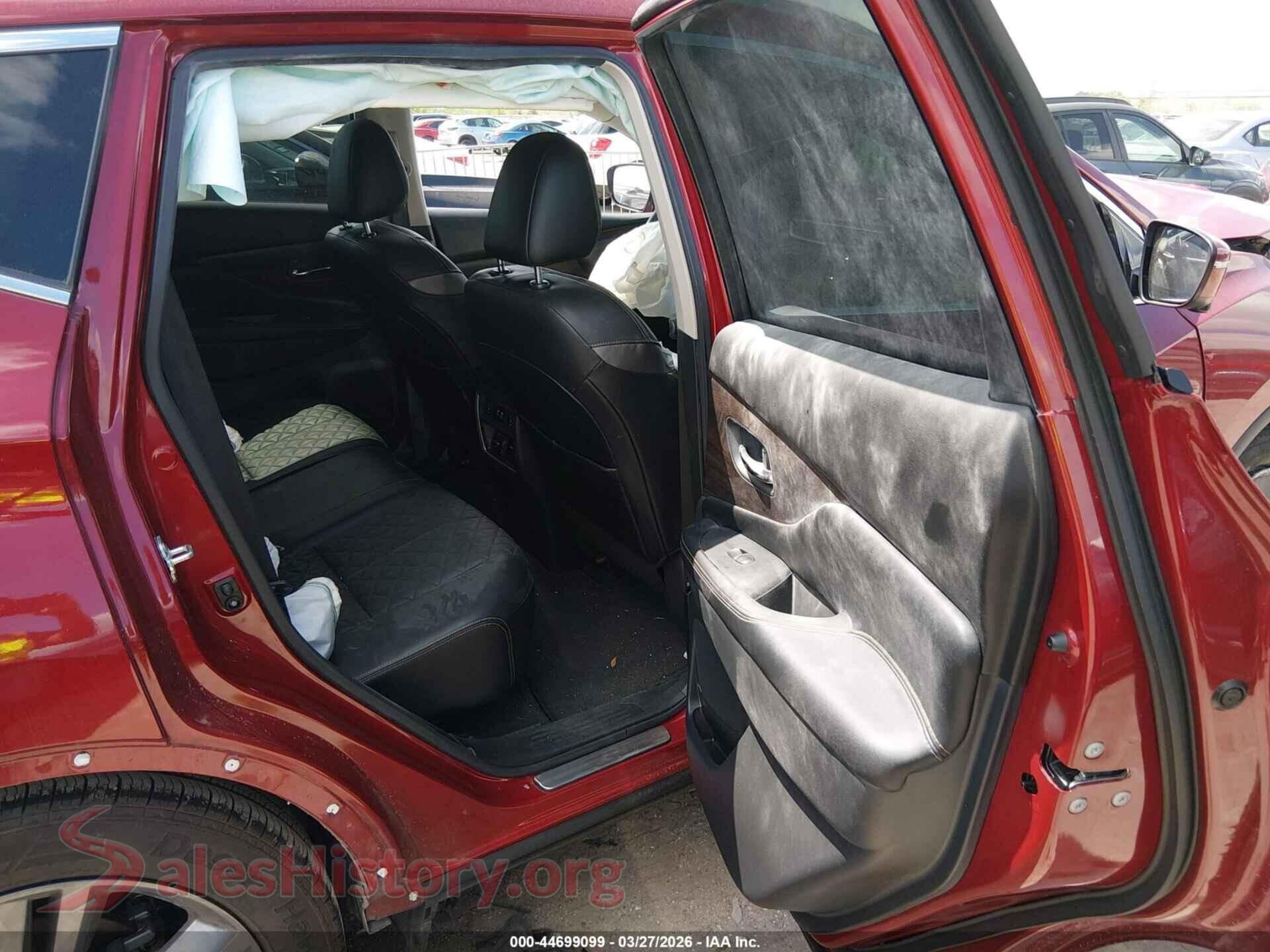 2024 NISSAN MURANO VIN 5N1AZ2DJ7RC127778, front passenger side