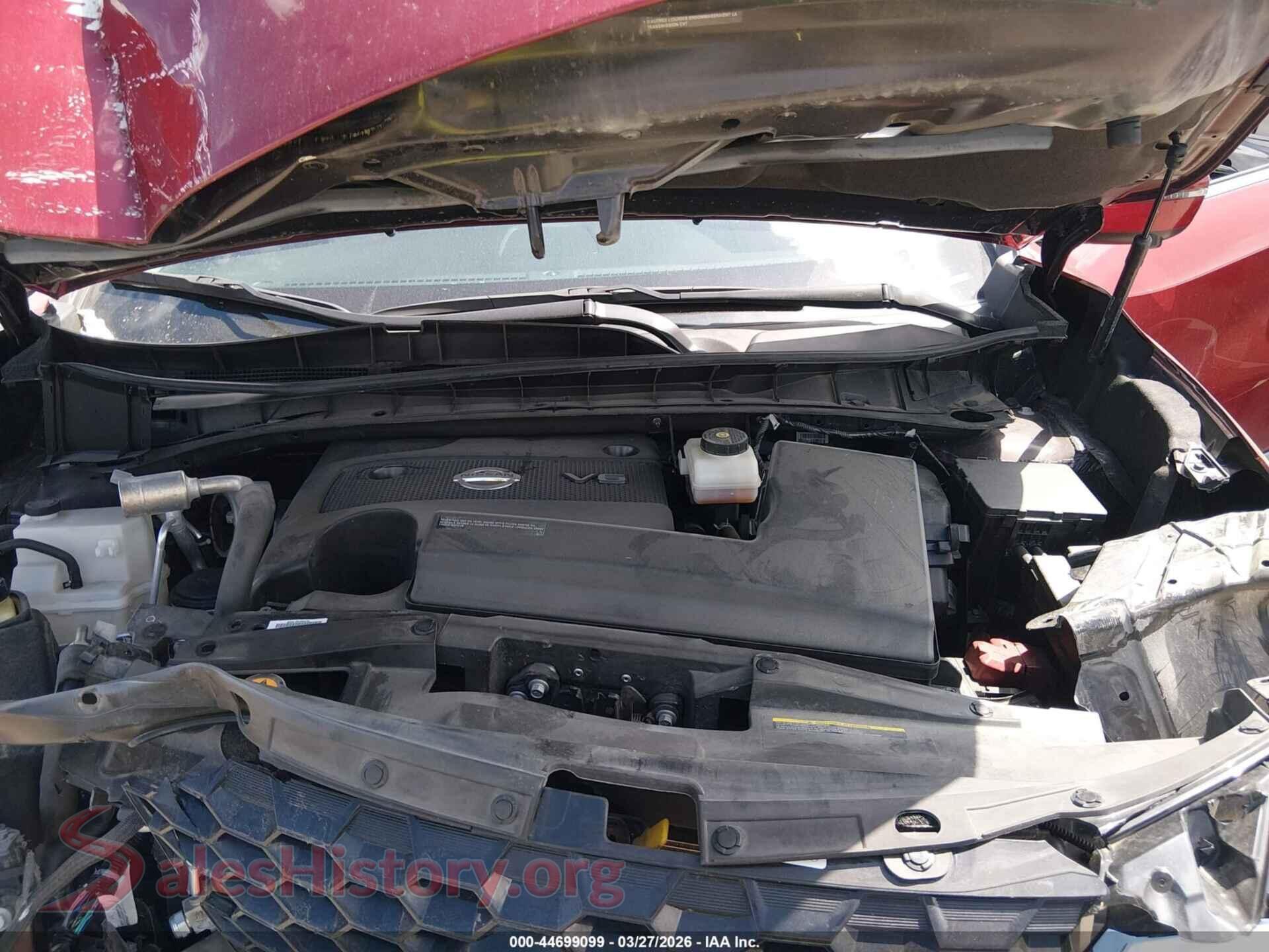 2024 NISSAN MURANO VIN 5N1AZ2DJ7RC127778, interior dashboard