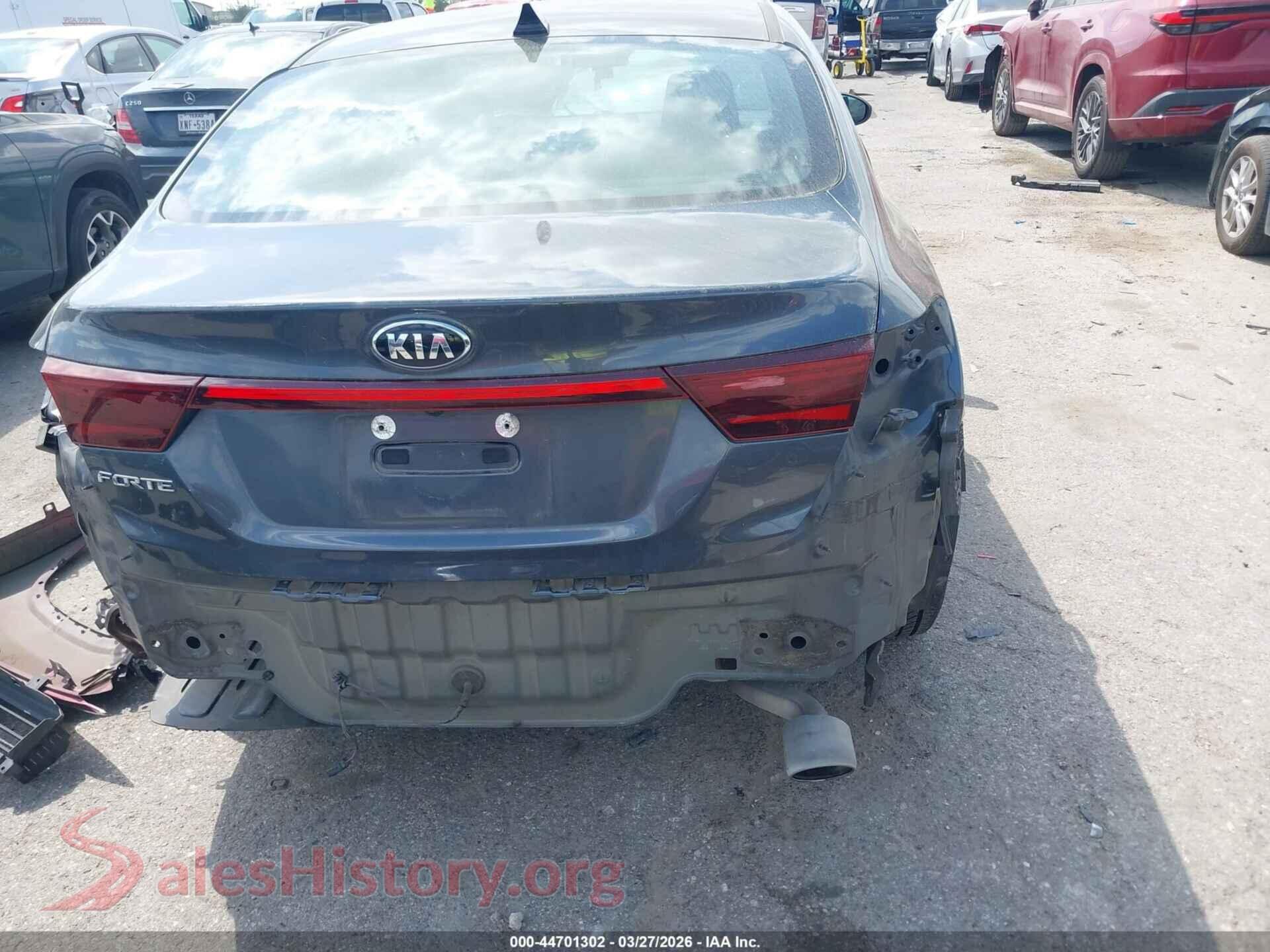 2021 KIA FORTE VIN 3KPF24AD7ME387821, auction photo 16
