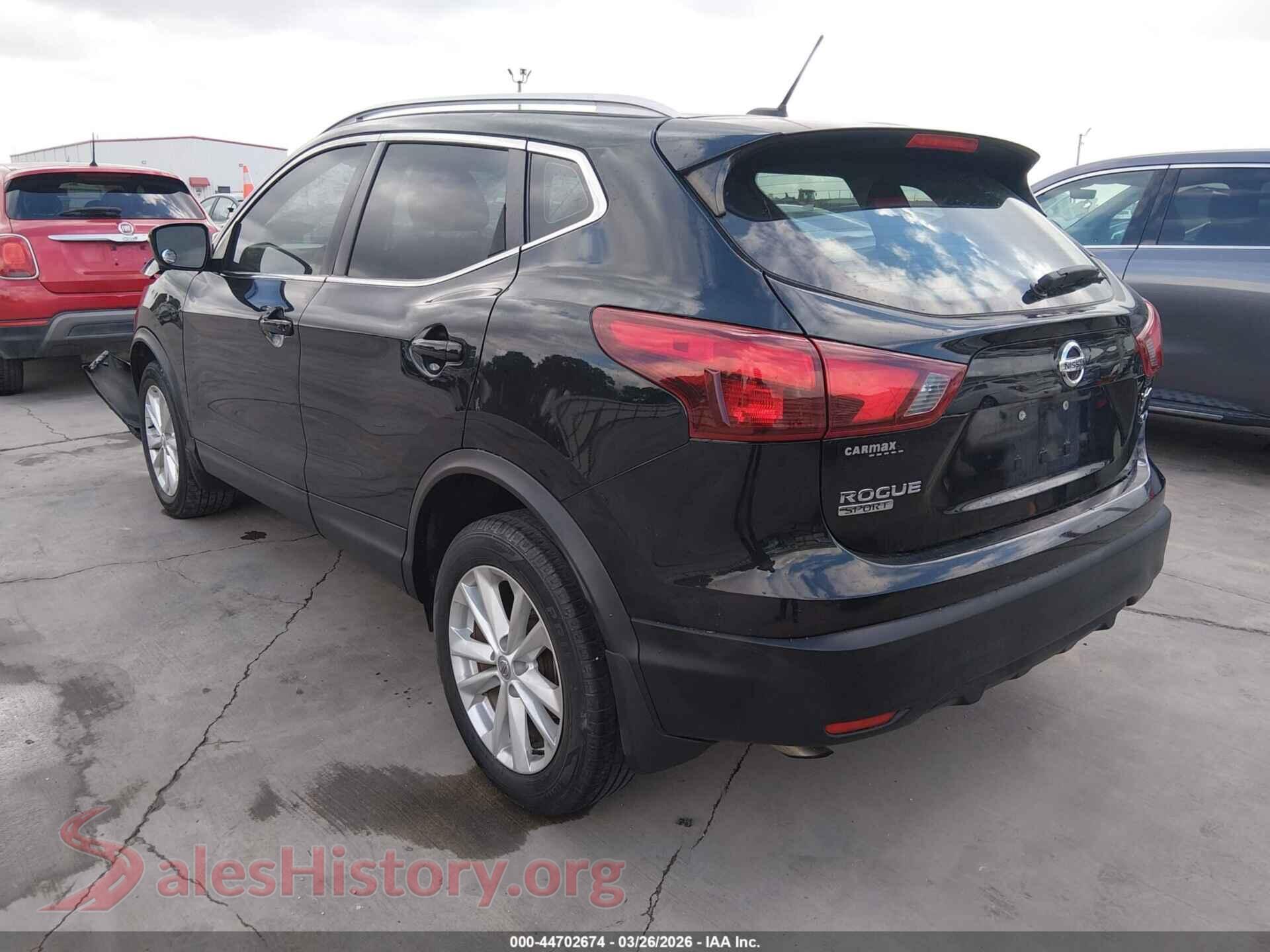 2017 NISSAN ROGUE SPORT VIN JN1BJ1CP6HW003176, driver side view