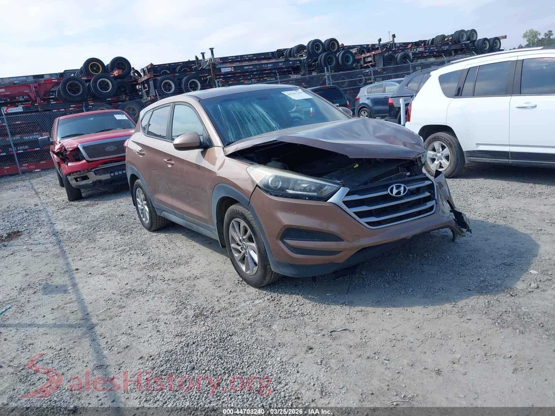KM8J23A43HU341331 2017 HYUNDAI TUCSON