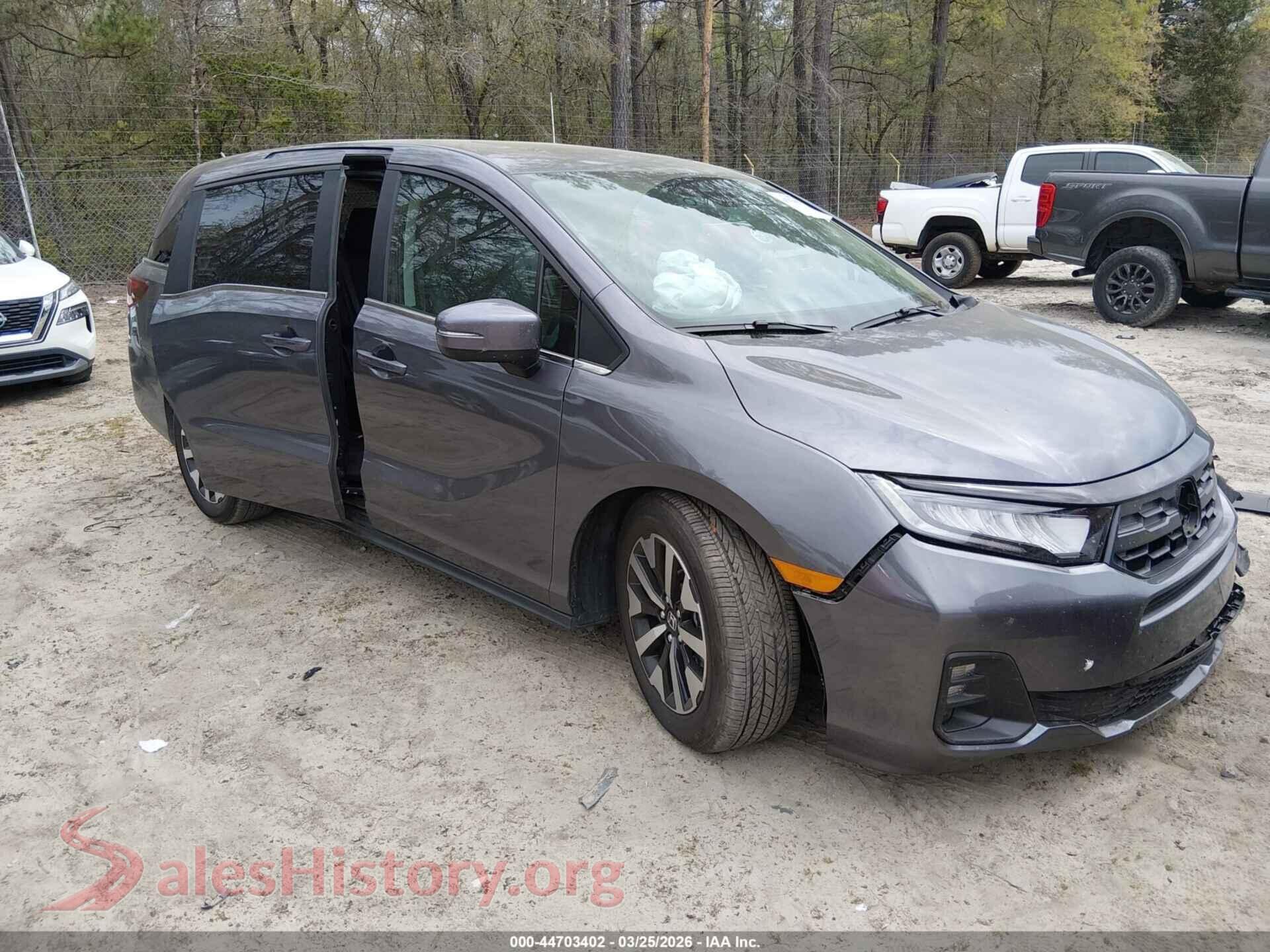 2026 HONDA ODYSSEY VIN 5FNRL6H64TB017867, auction photo