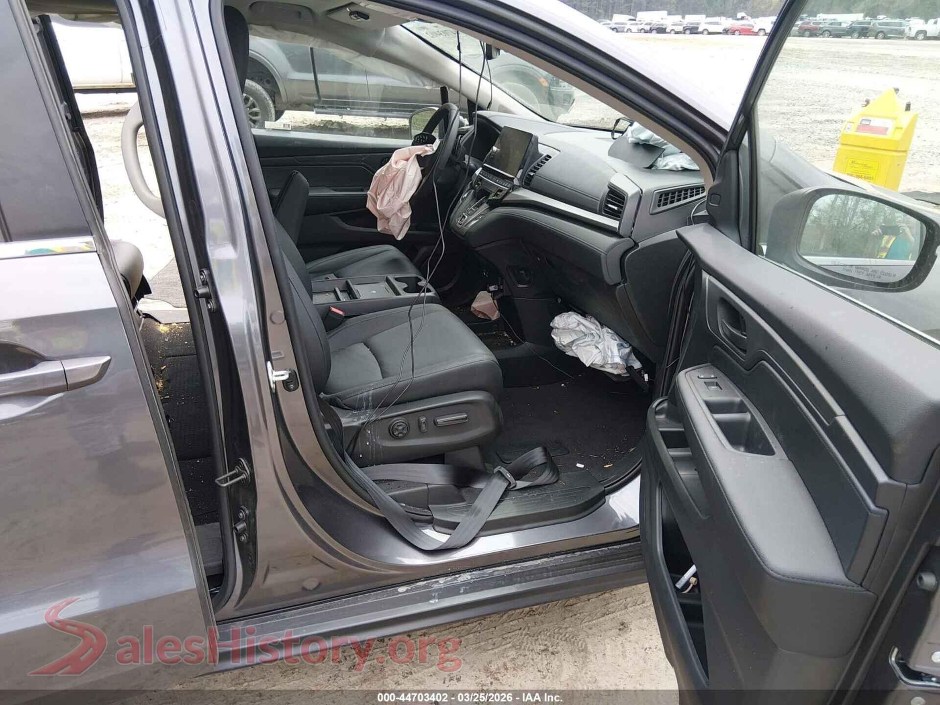 2026 HONDA ODYSSEY VIN 5FNRL6H64TB017867, rear view