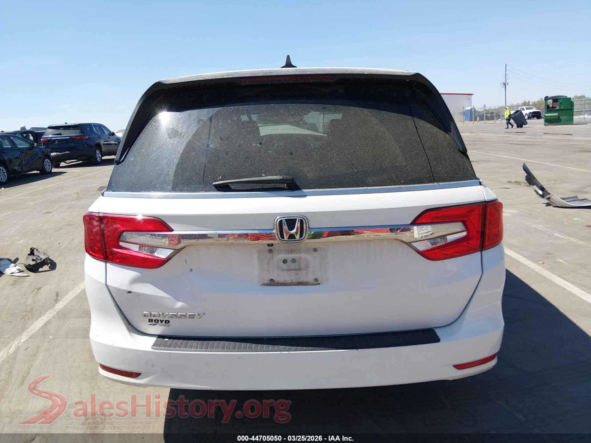 2020 HONDA ODYSSEY VIN 5FNRL6H70LB074768, auction photo 16