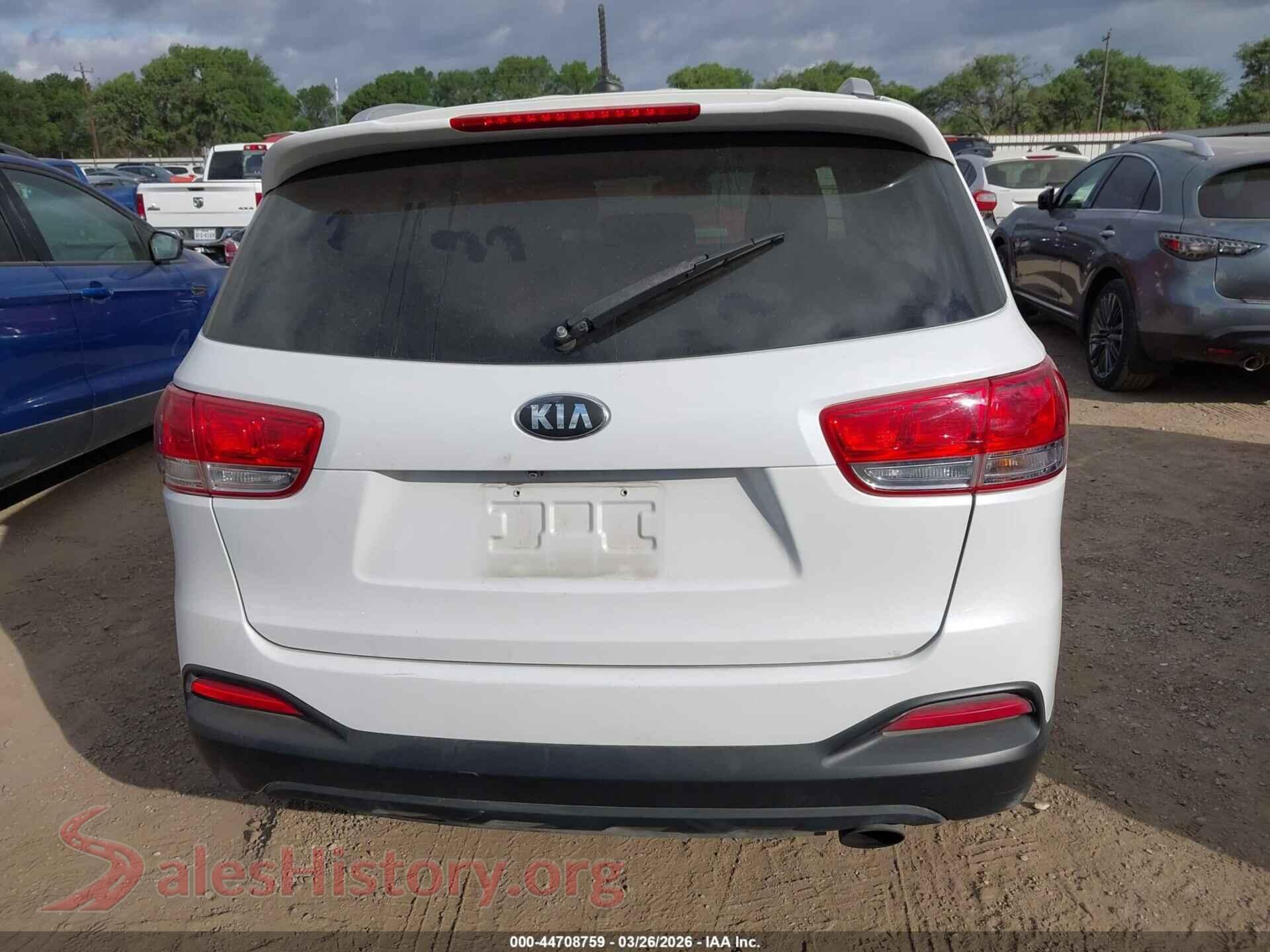 2017 KIA SORENTO VIN 5XYPG4A57HG207678, auction photo 17