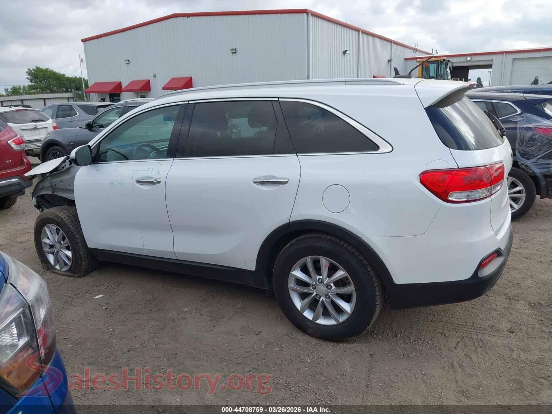 2017 KIA SORENTO VIN 5XYPG4A57HG207678, auction photo 15