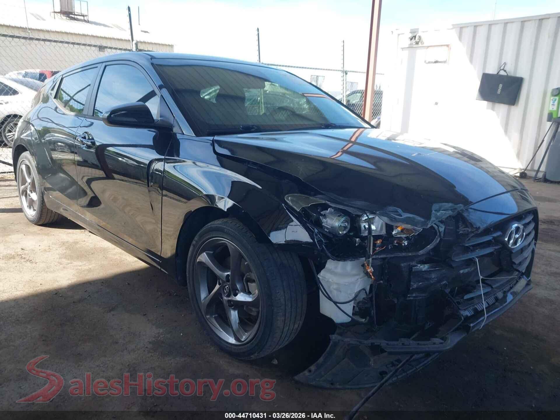KMHTG6AF0LU028663 2020 HYUNDAI VELOSTER