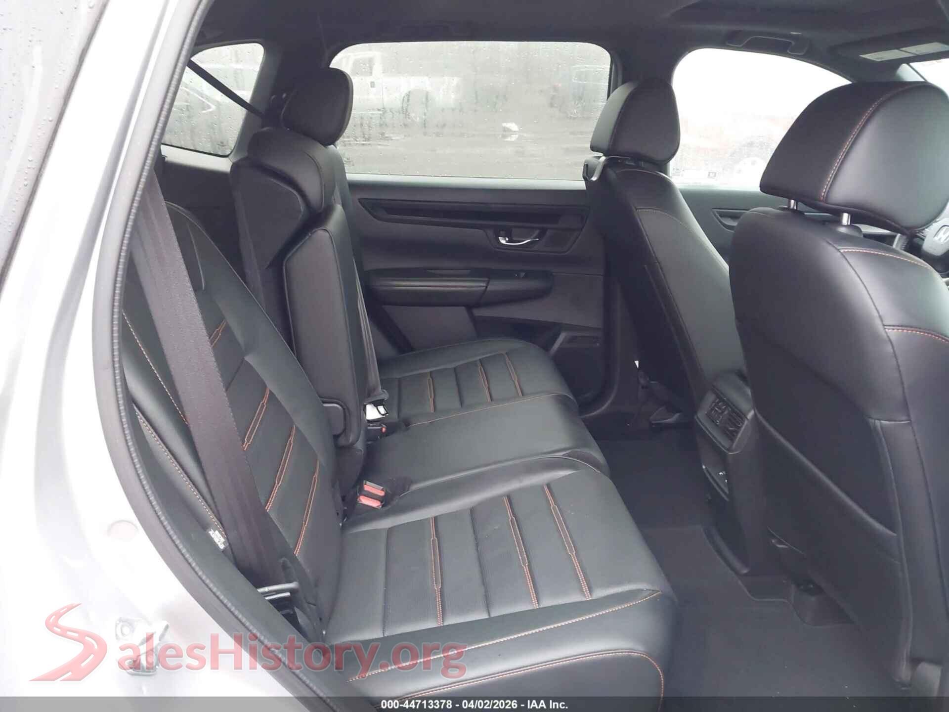 2025 HONDA CR-V HYBRID VIN 5J6RS6H87SL030543, front passenger side