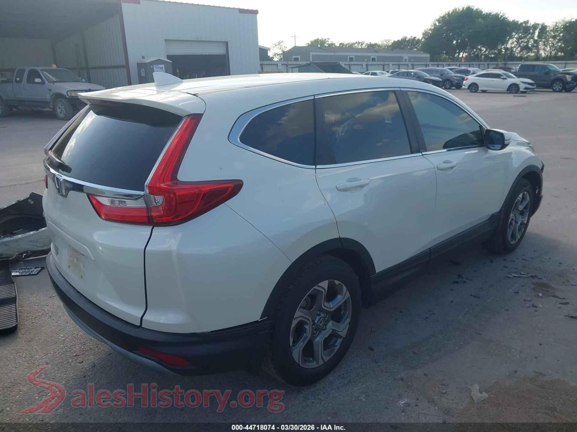 2018 HONDA CR-V VIN 2HKRW1H82JH522333, rear driver side
