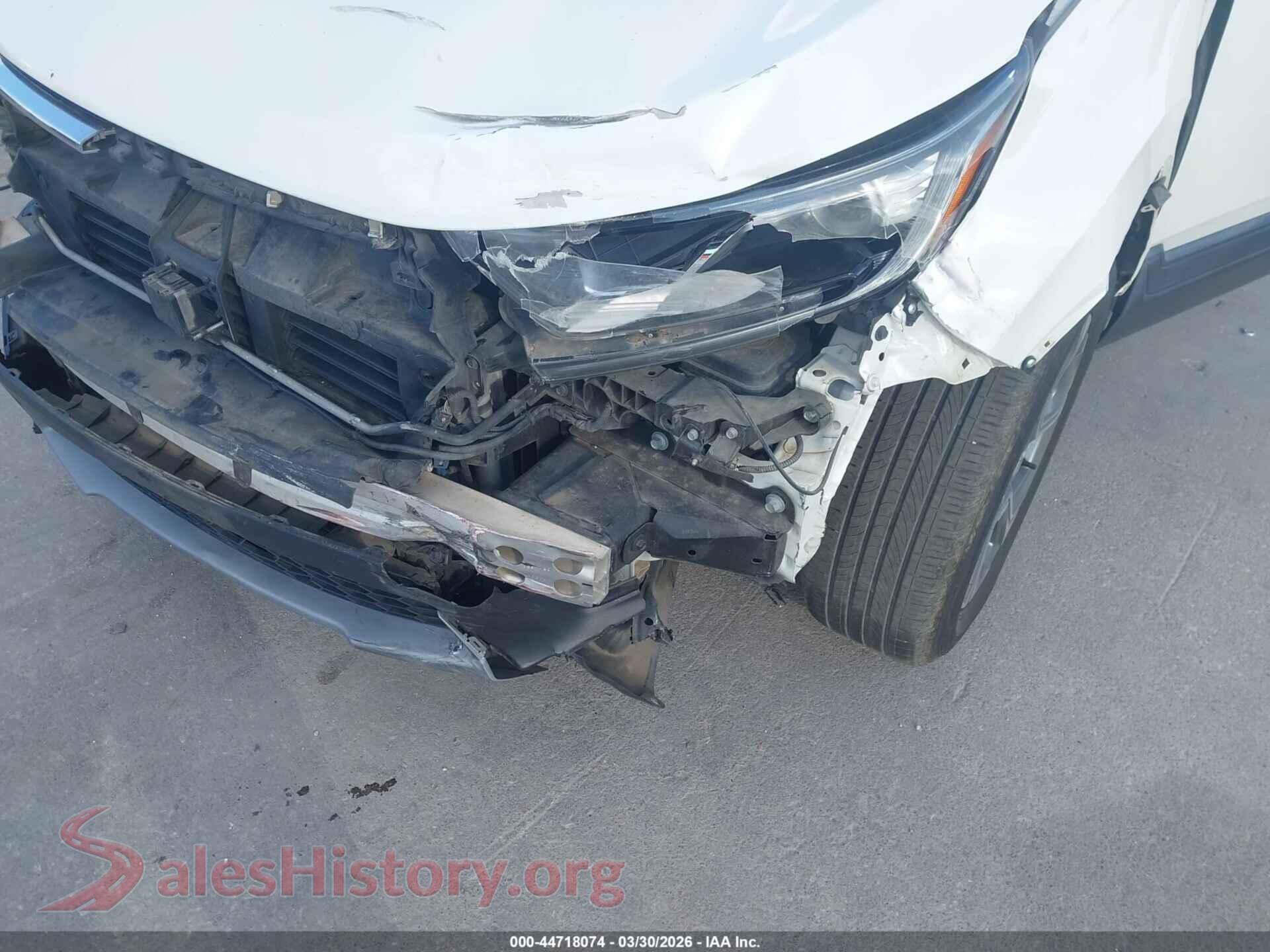 2018 HONDA CR-V VIN 2HKRW1H82JH522333, rear passenger side