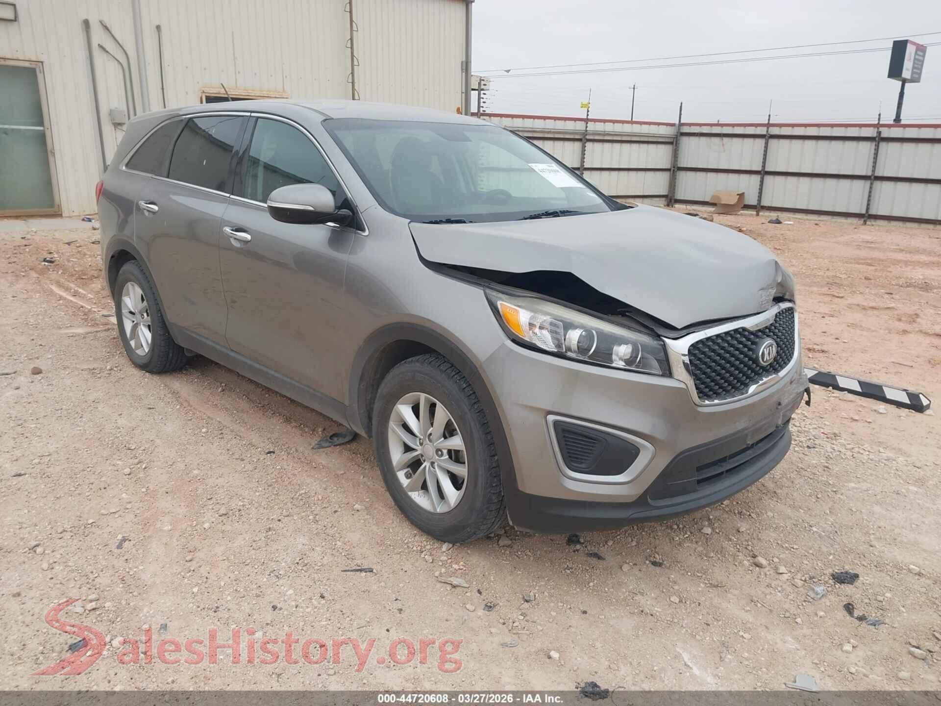 5XYPG4A39JG426632 2018 KIA SORENTO